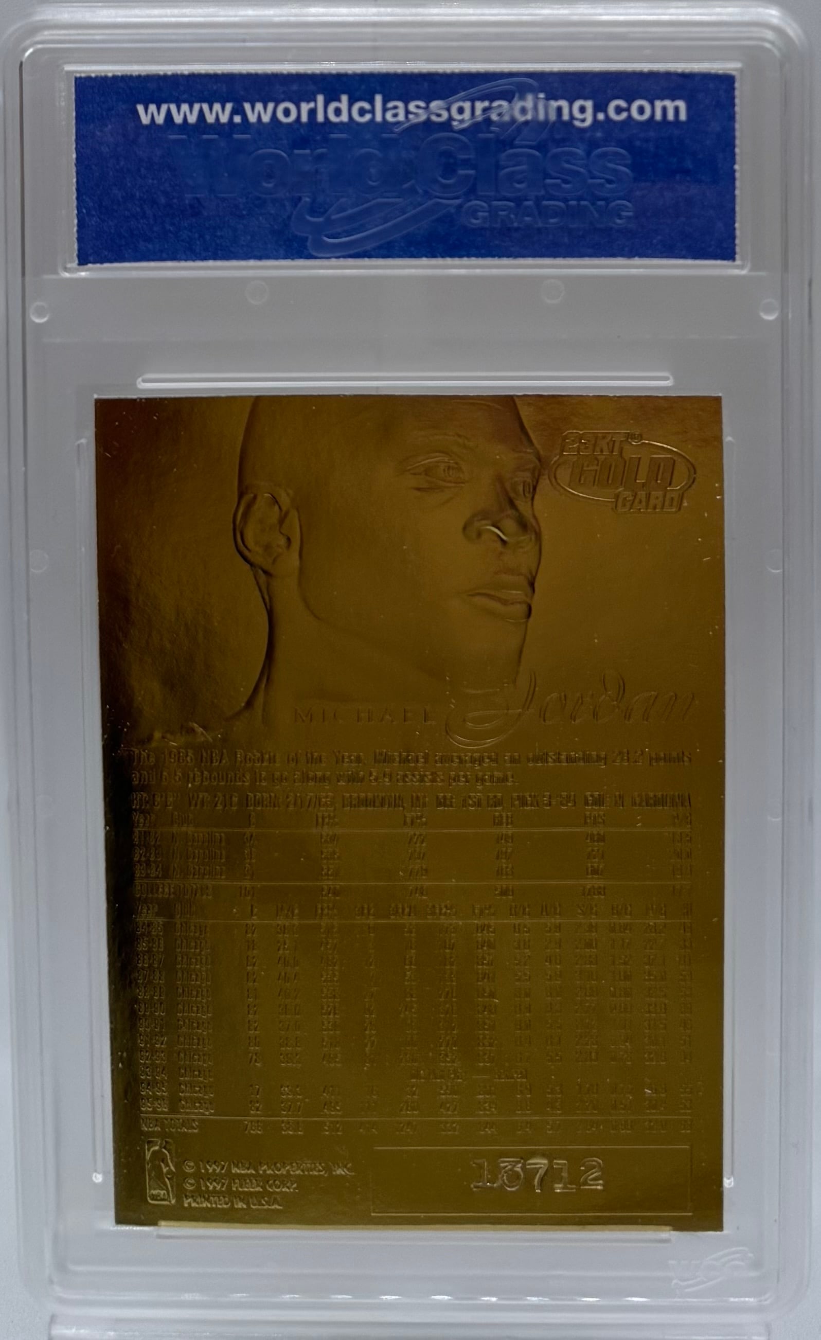 Michael Jordan Flair Showcase Card - 2