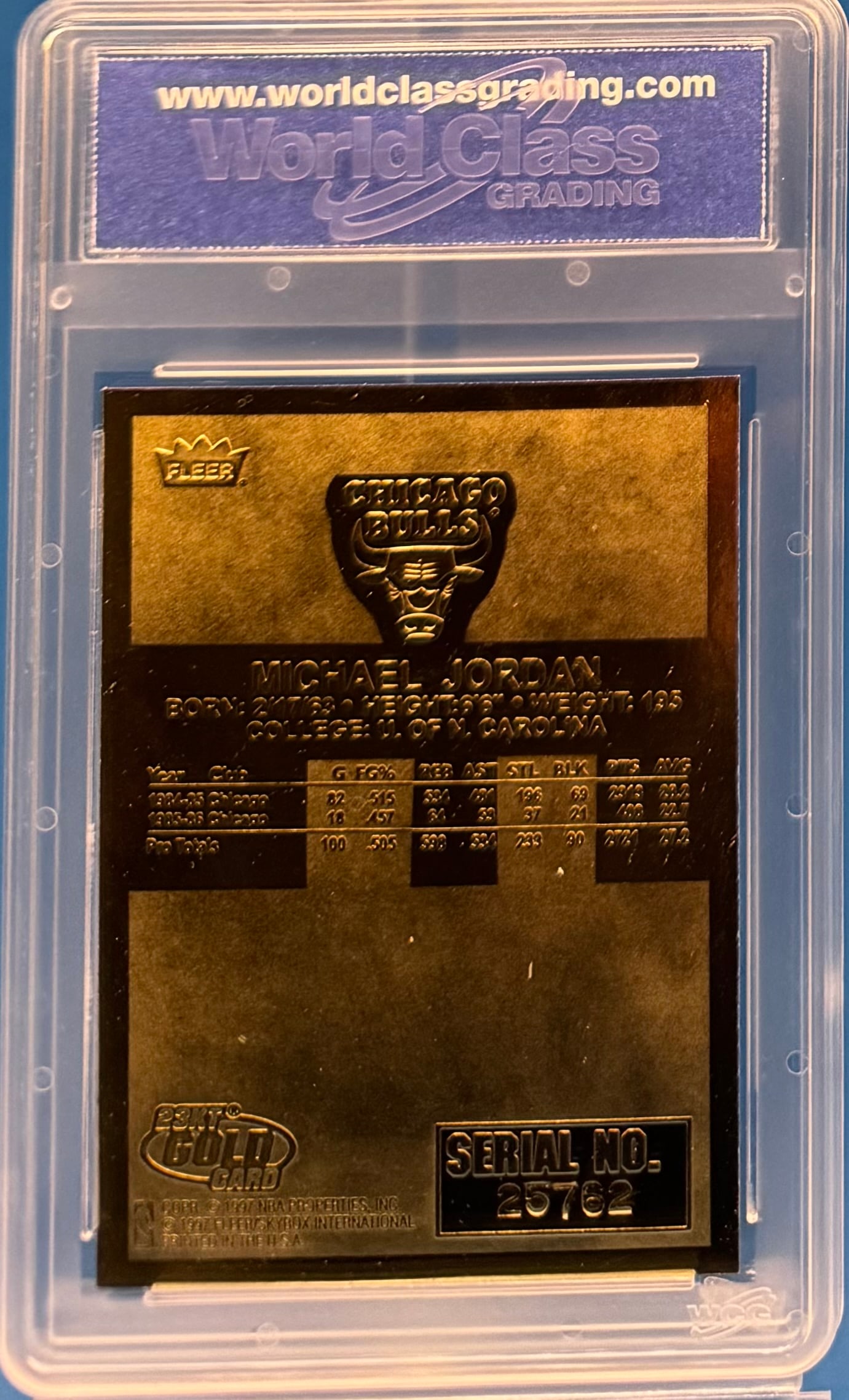 Michael Jordan Prism Holo Signature Series - 2