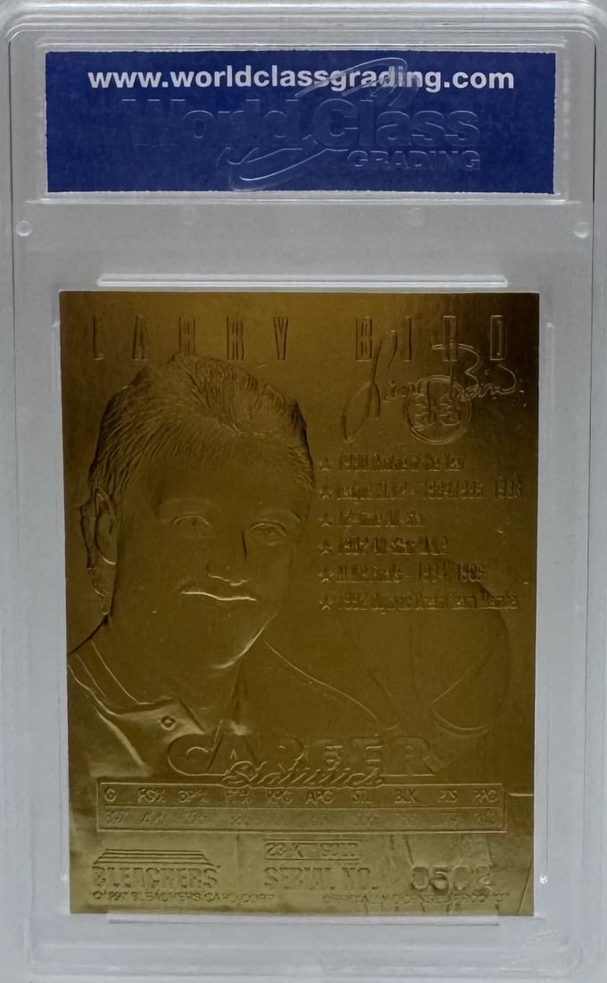 1997 Larry Bird Limited Edition Card - 2