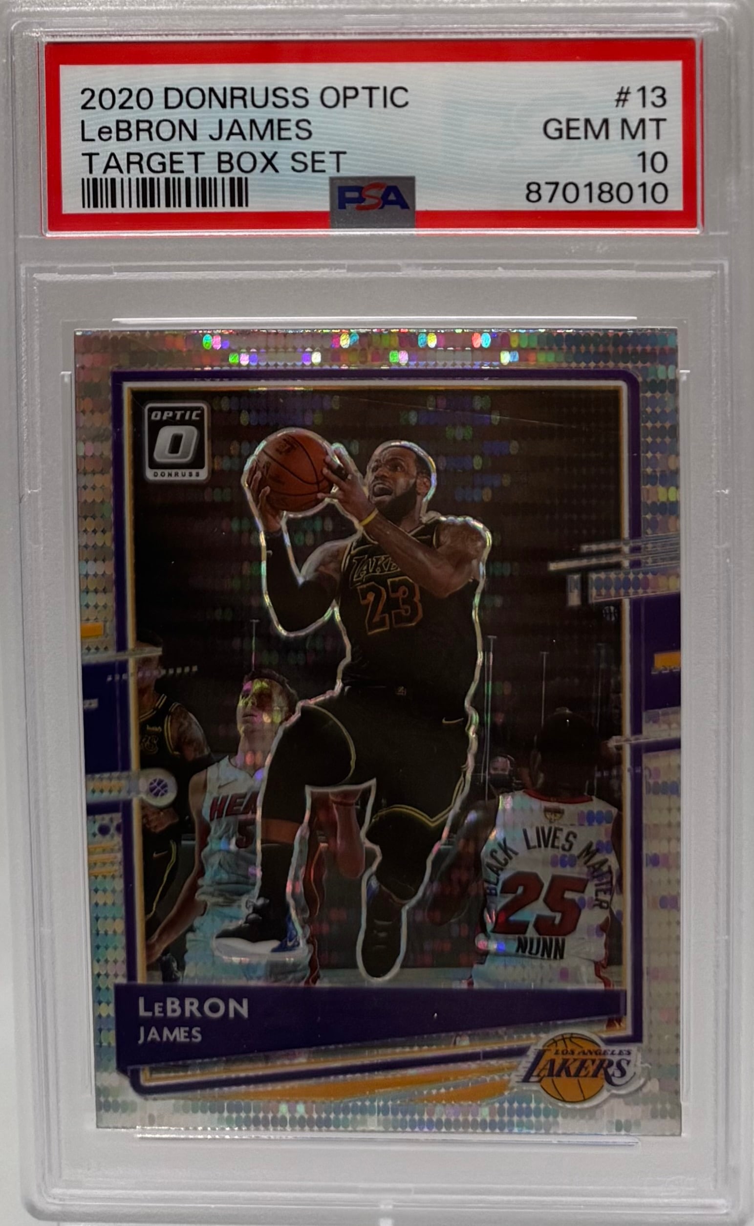 LeBron James Target Box Set Card (1 of 2)