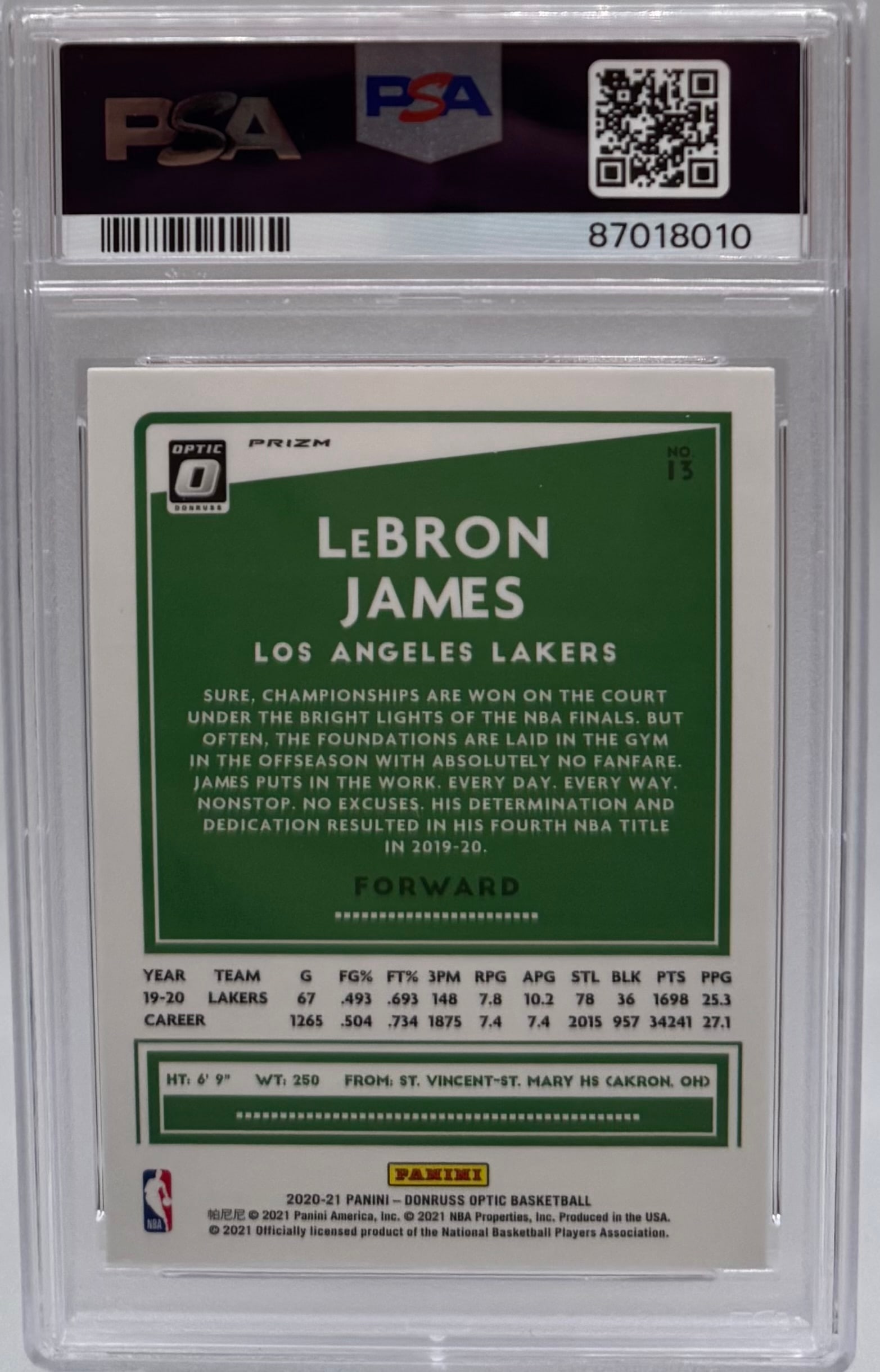 LeBron James Target Box Set Card - 2