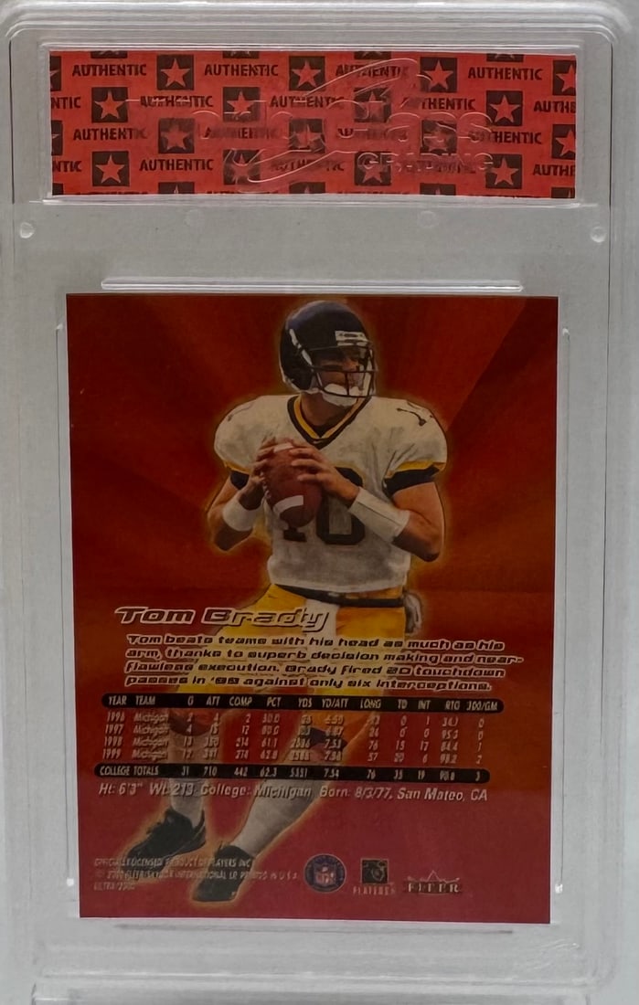 Tom Brady Gold Refractor - 2