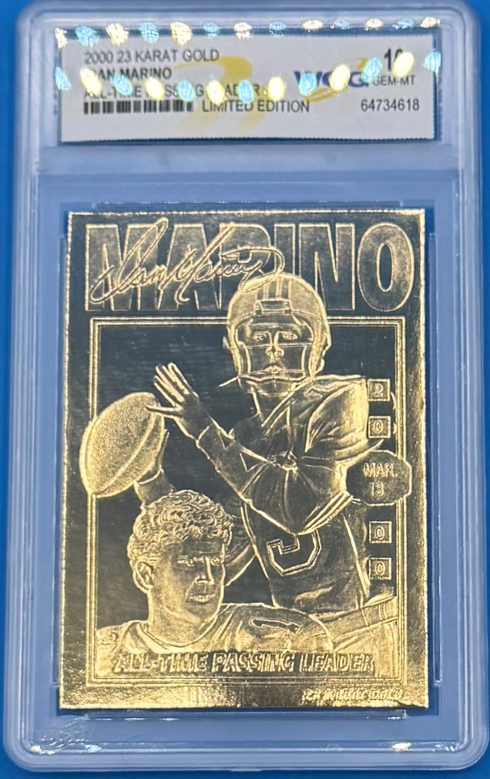 Dan Marino All Time Passing Leader (1 of 2)