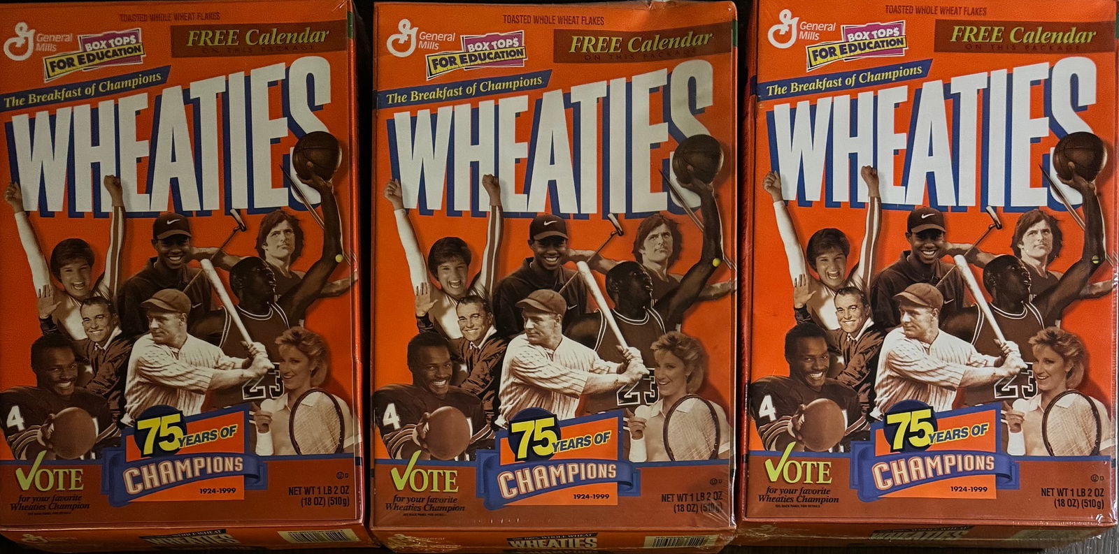 Tiger Woods, Michael Jordan 75 Years Of Championship Wheaties Boxes Sealed: Tiger Woods, Michael Jordan 75 Years Of Championship Wheaties Boxes Sealed. Sealed with shrink wrap as well 