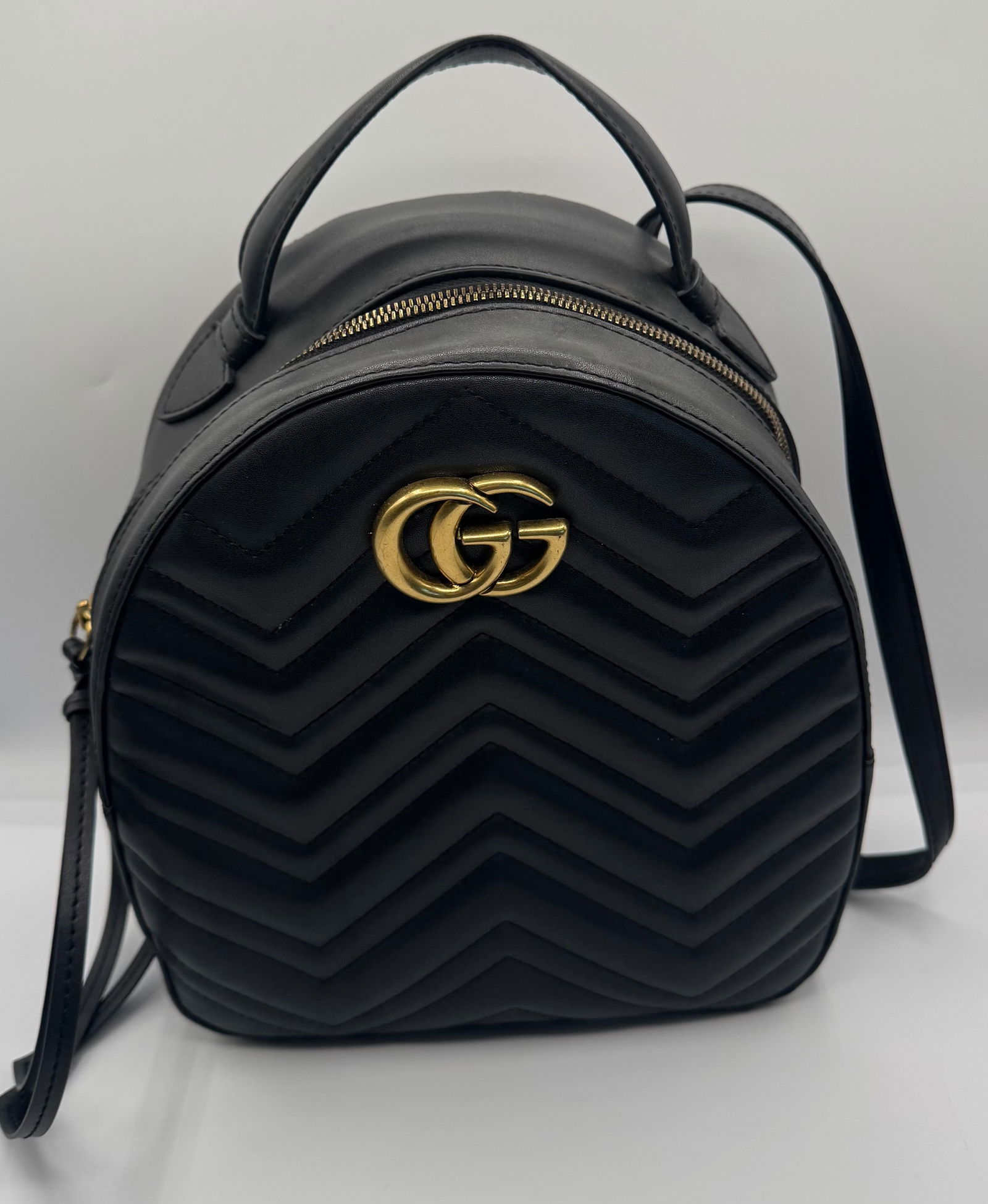Gucci Quilted Leather Backpack - 2