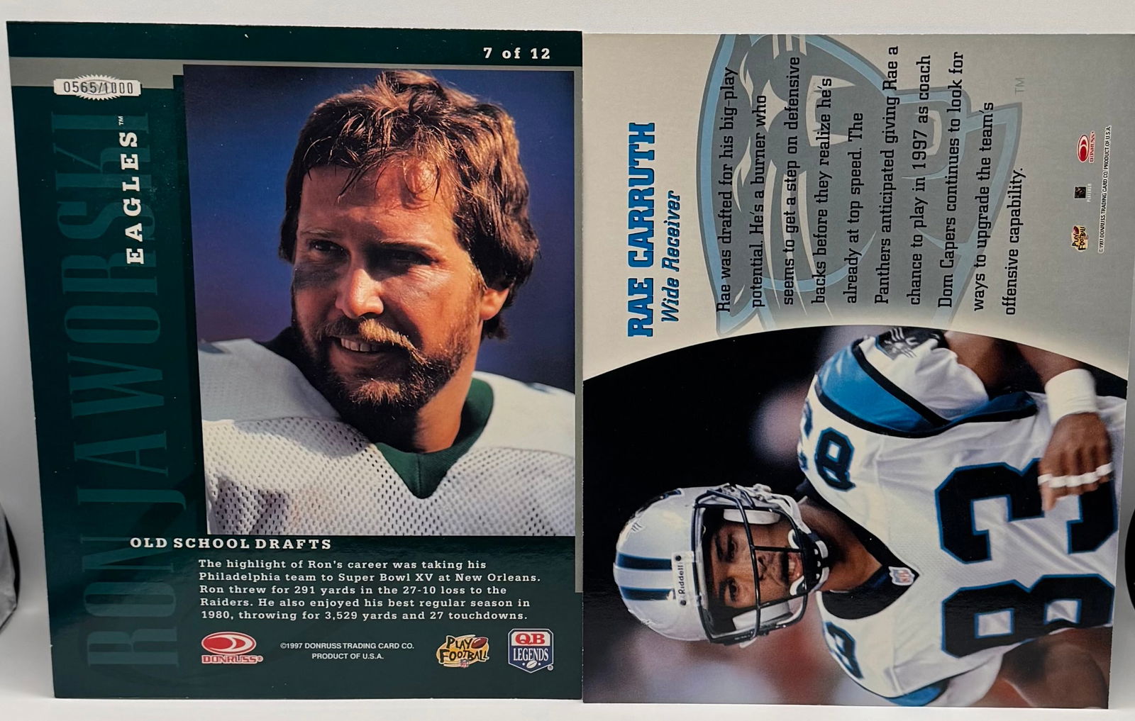 1997 Ron Jaworski & Ron Jaworski Auto Jumbo - 2
