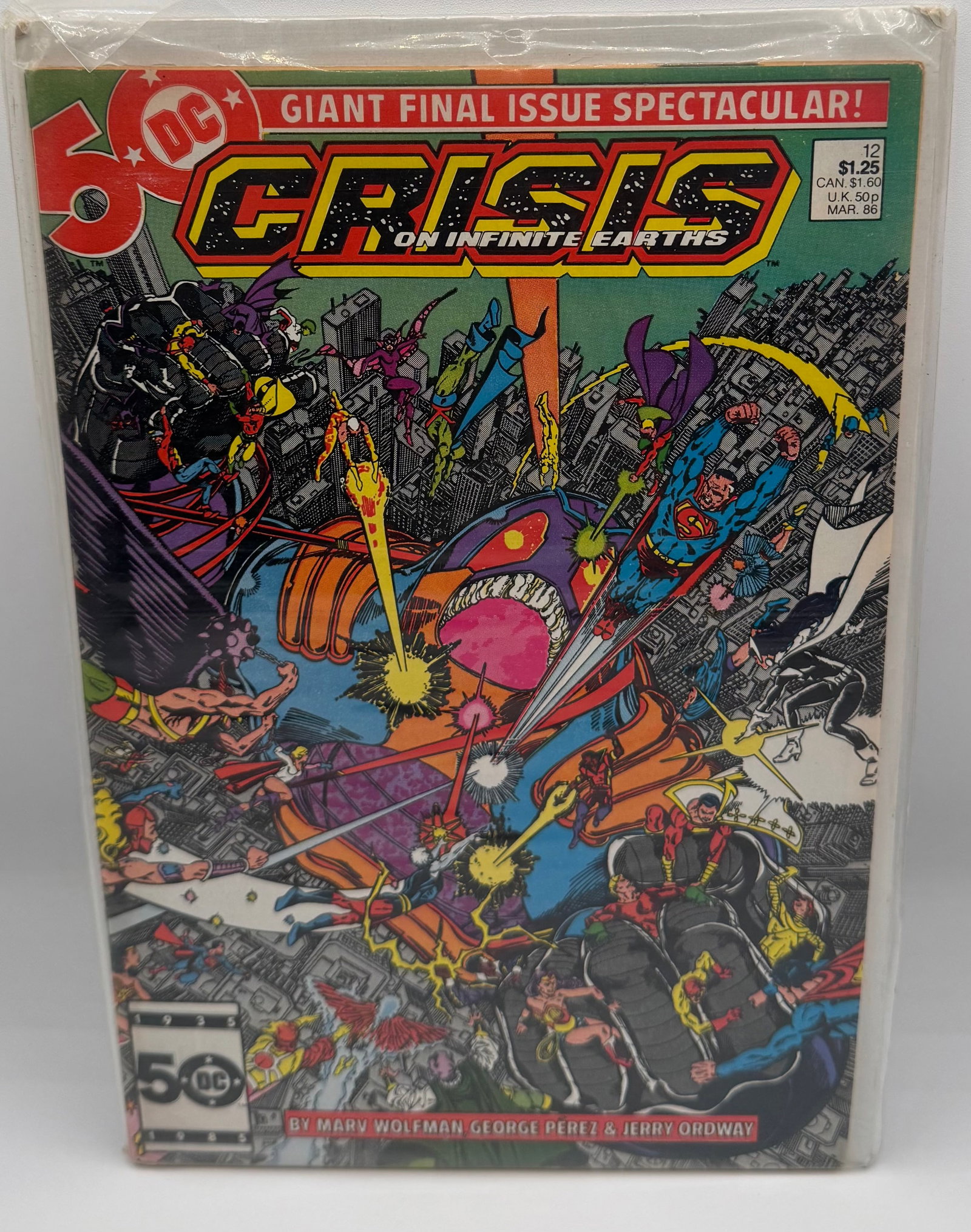 Crisis on Infinite Earths #12 DC Comic (1 of 1)