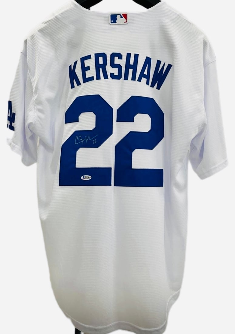 Clayton Kershaw Jersey Autographed Signed COA By Beckett (1 of 1)