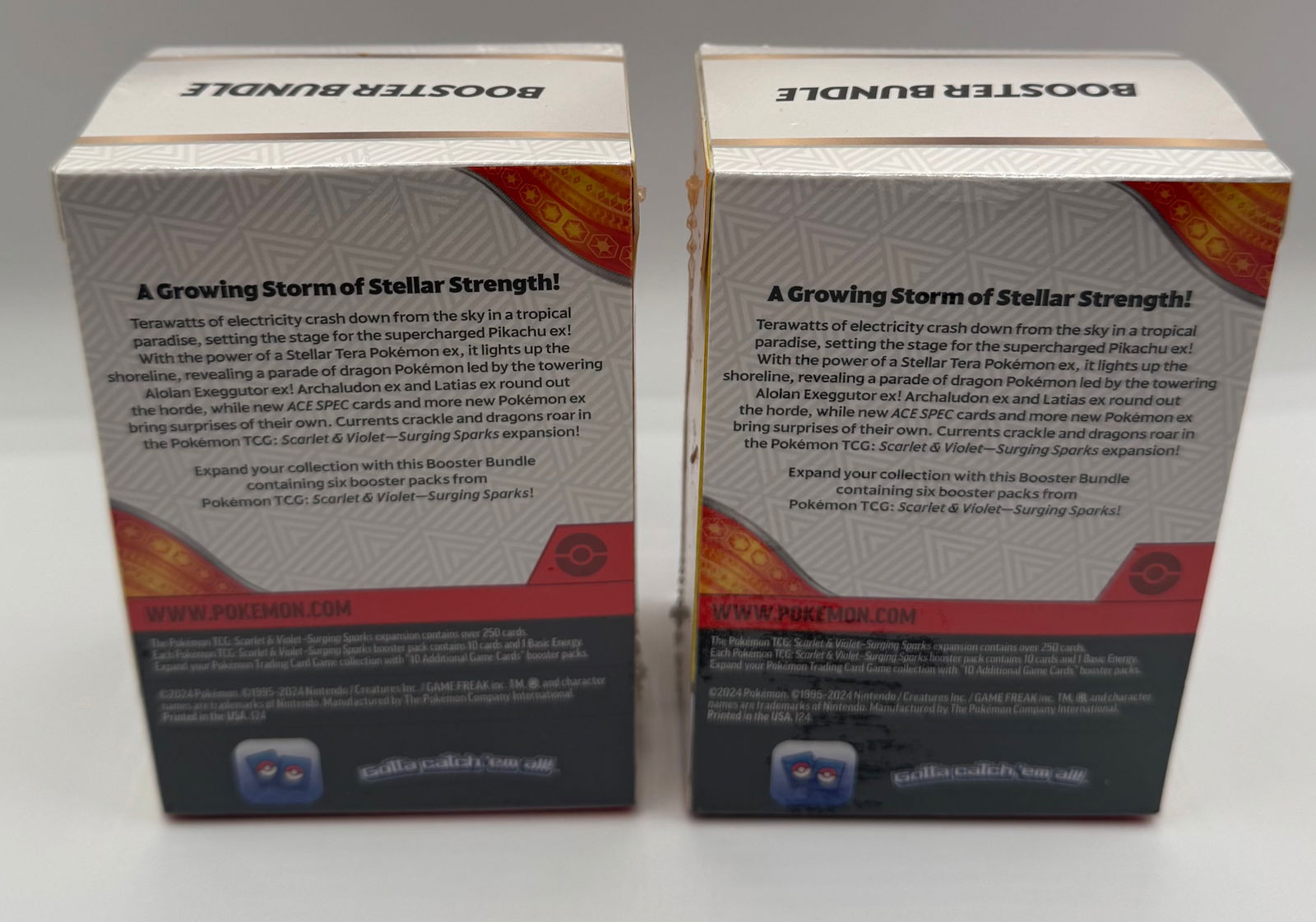 (2) Pokémon TCG: Scarlet & Violet—Surging Sparks Booster Bundles, 12 Packs Total - 2