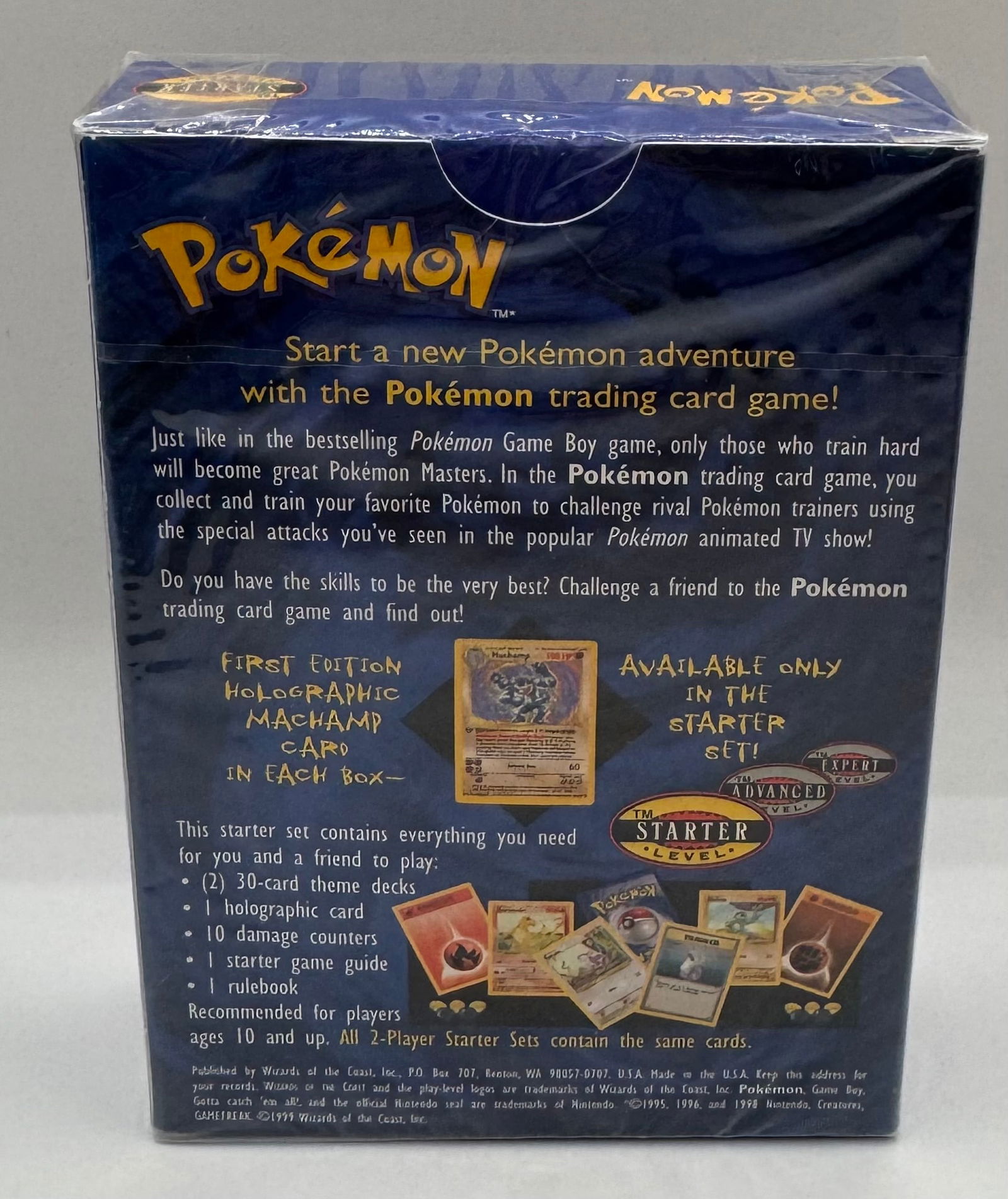 1999 Pokémon TCG 2-Player Starter Set, Factory Sealed WOTC - 2