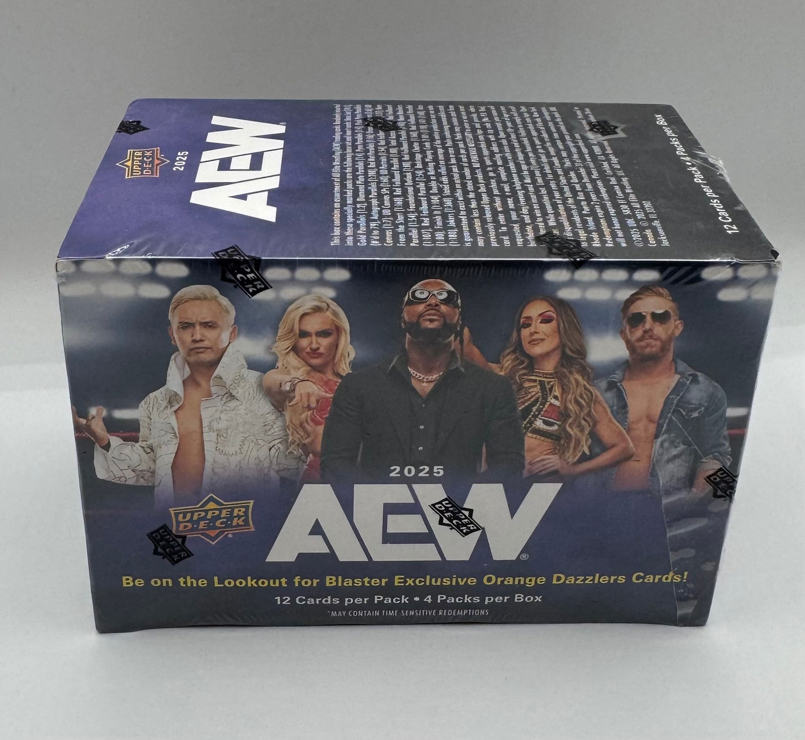 2025 Upper Deck AEW Wrestling Blaster Box, Factory Sealed - 2