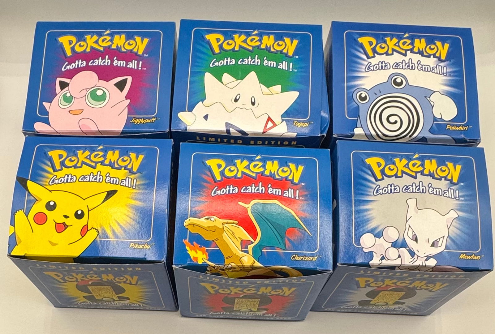 1999 Charizard , Pikachu , Mewtwo Sealed Pokemon Collection Sealed (1 of 1)