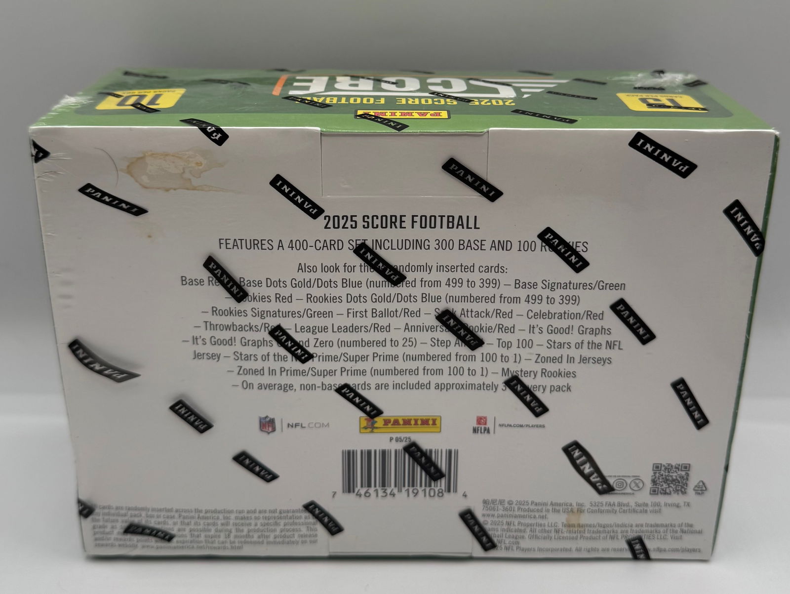 2025 Panini Score Football Mega Box - Factory Sealed - 2