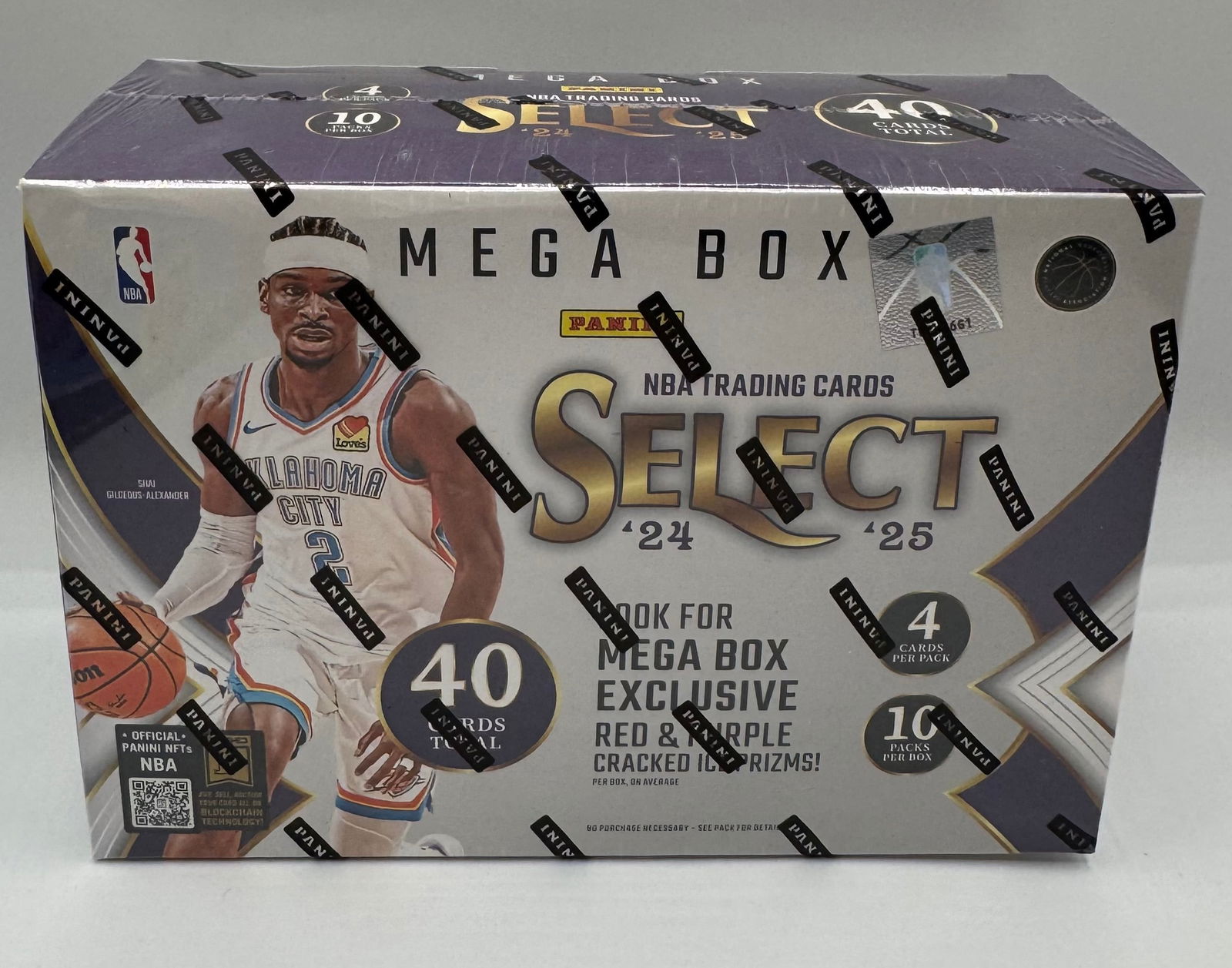 2024-25 Panini Select NBA Basketball Mega Box - Factory Sealed - Cracked Ice Prizms (1 of 2)