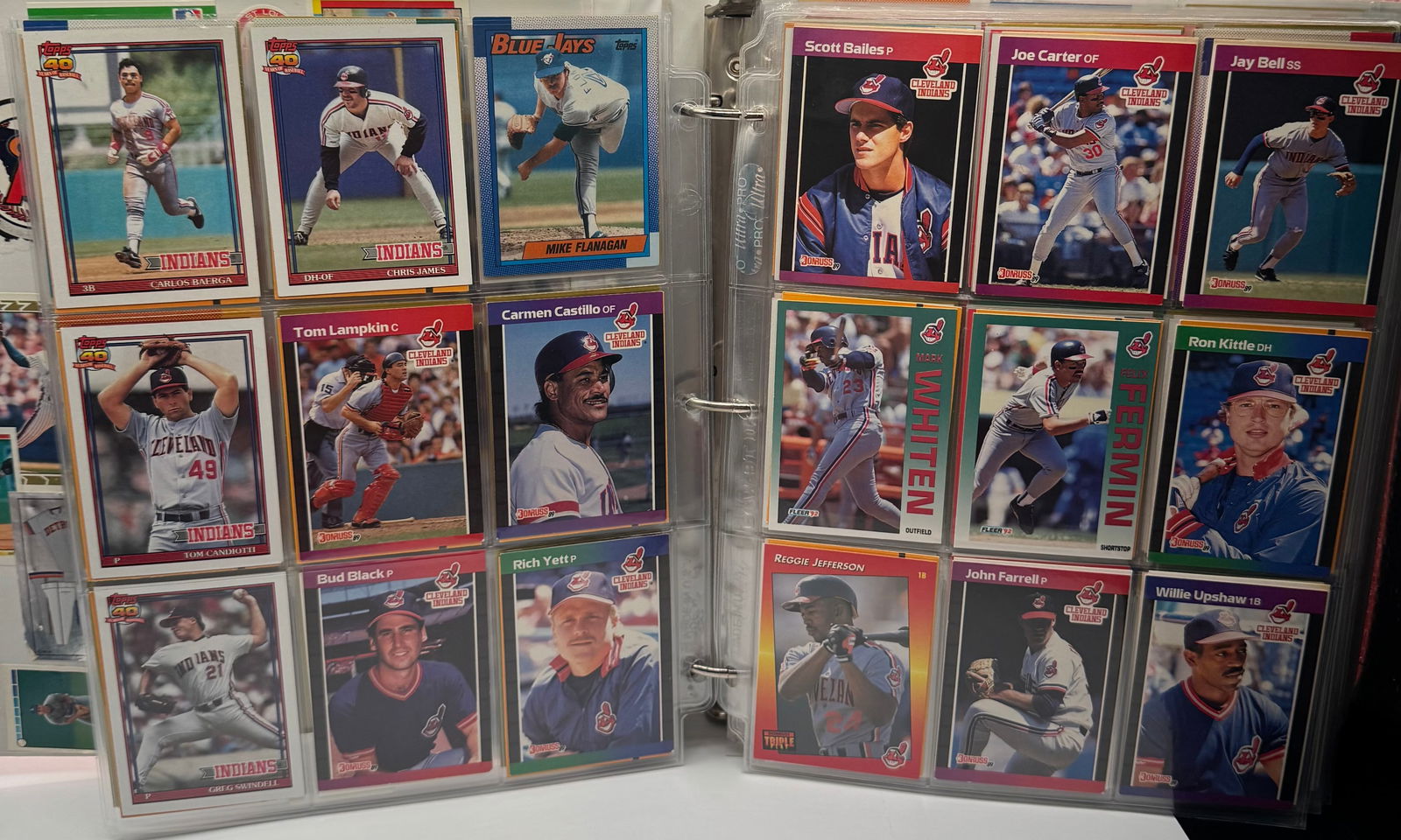 Vintage Baseball Cards Binder Collection - 4