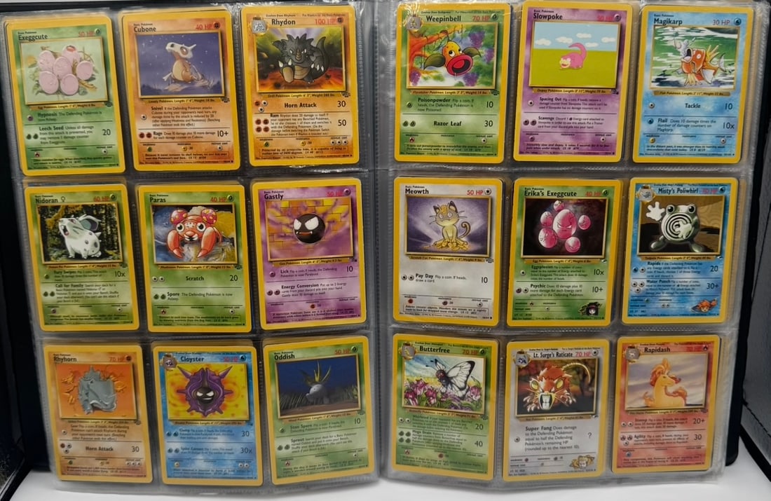 1999 PokemonCards Team Rocket, Gym Heroes/Challenge & Fossil - 4