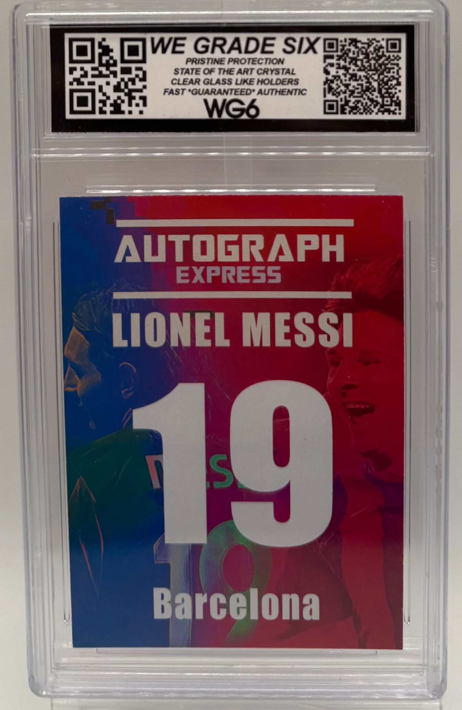 Lionel Messi "2004 Rookie" Custom ACEO Card - 2