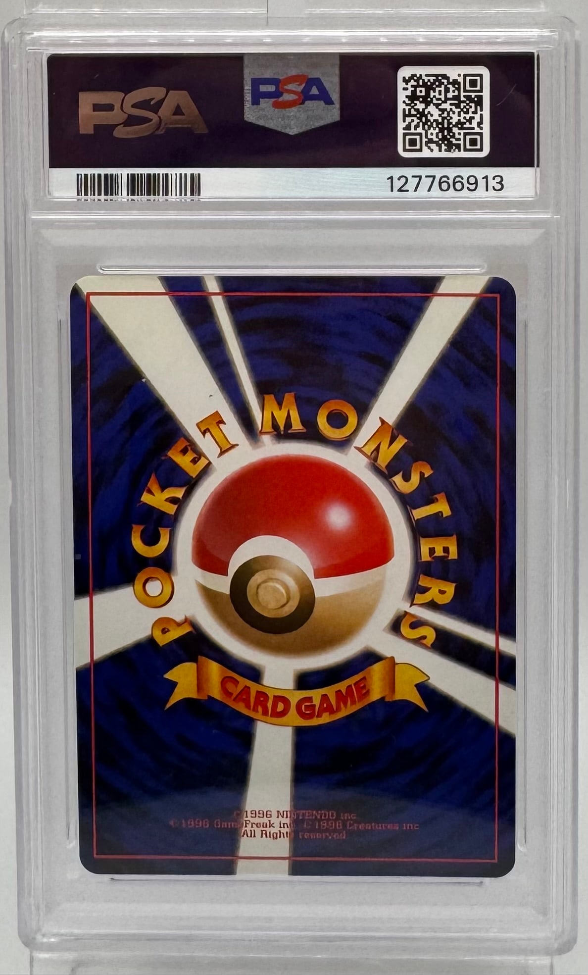1999 Japanese Pokemon Blastoise-Holo CD Promo PSA 10 GEM MT - 2