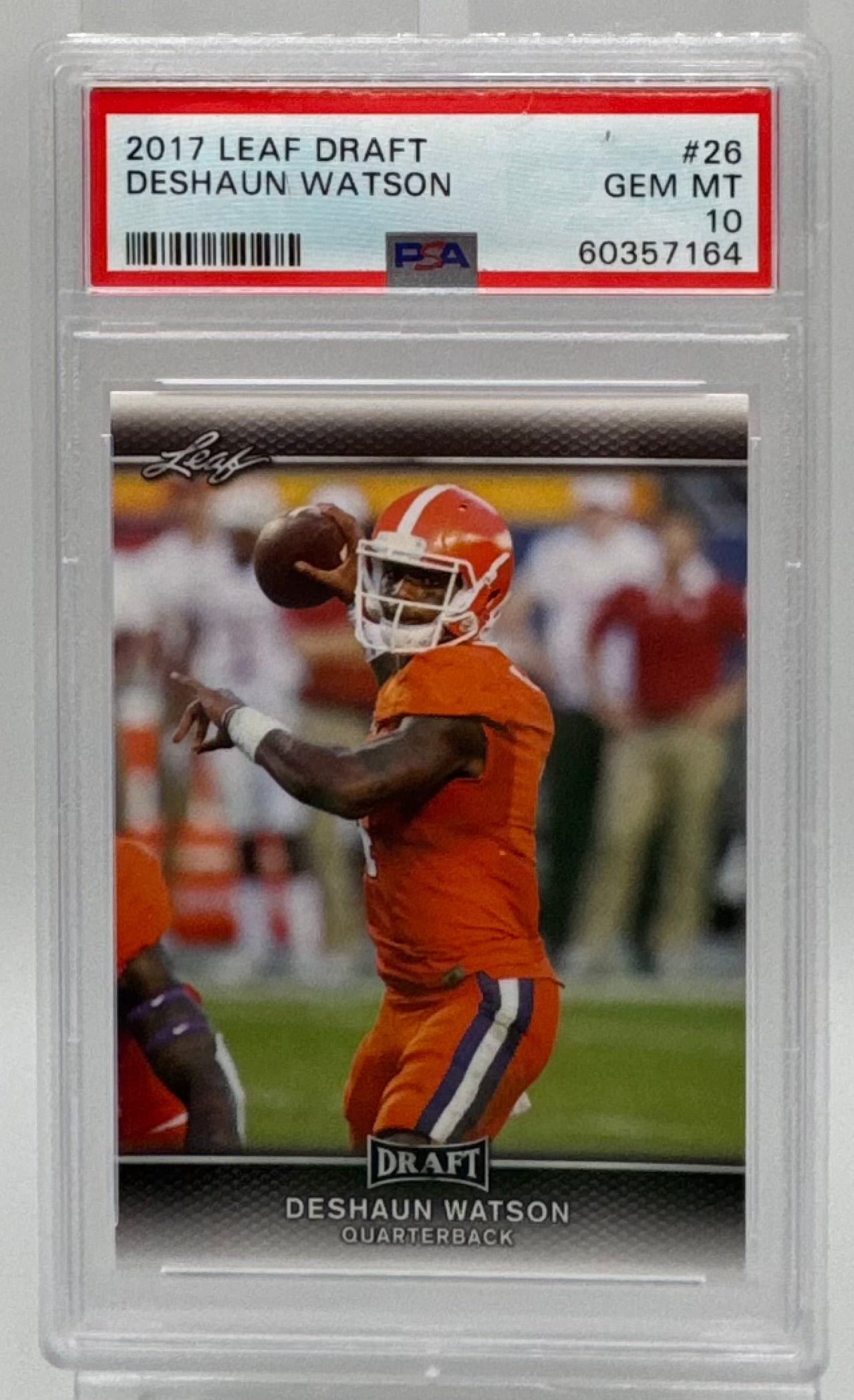 2017 Leaf Draft Deshaun Watson Rookie - PSA 10 (1 of 2)