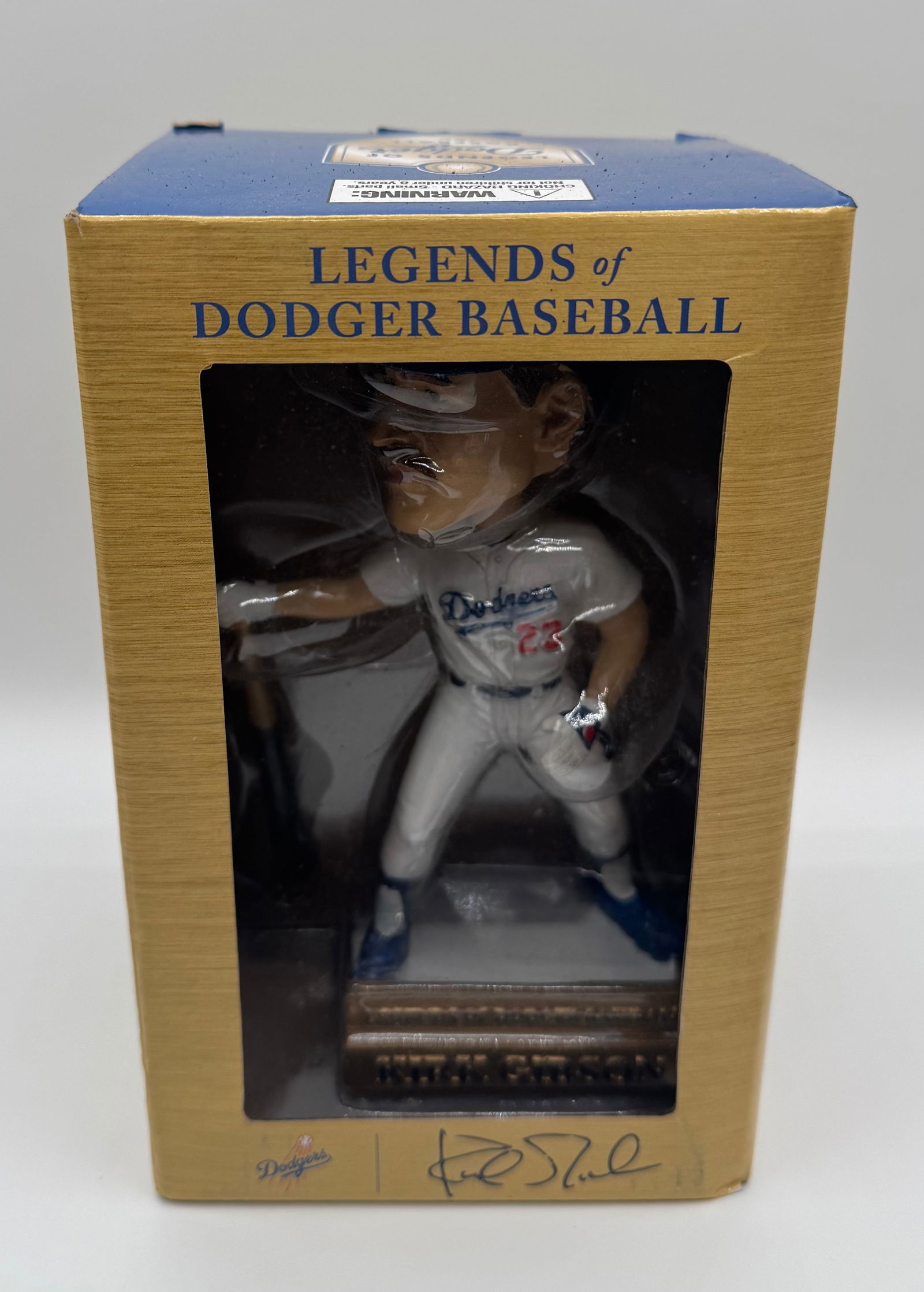 Legends of Dodger Baseball Kirk Gibson Bobblehead – New In Box (1 of 2)