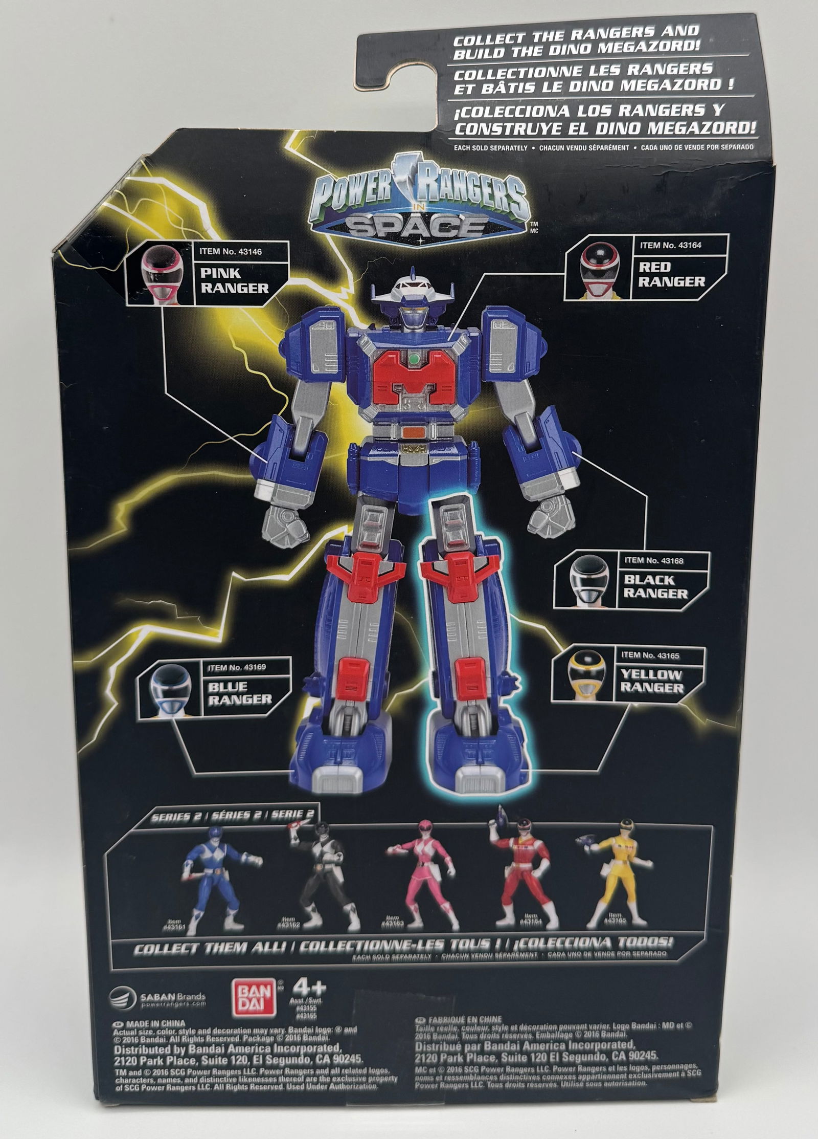 Power Rangers In Space Yellow Ranger Figure – Signed by Tracy Lynn Cruz - 2