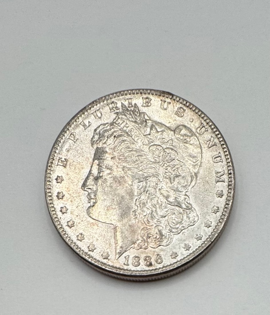 1886 Morgan Silver Dollar - Philadelphia Mint - Choice Brilliant Uncirculated (1 of 2)