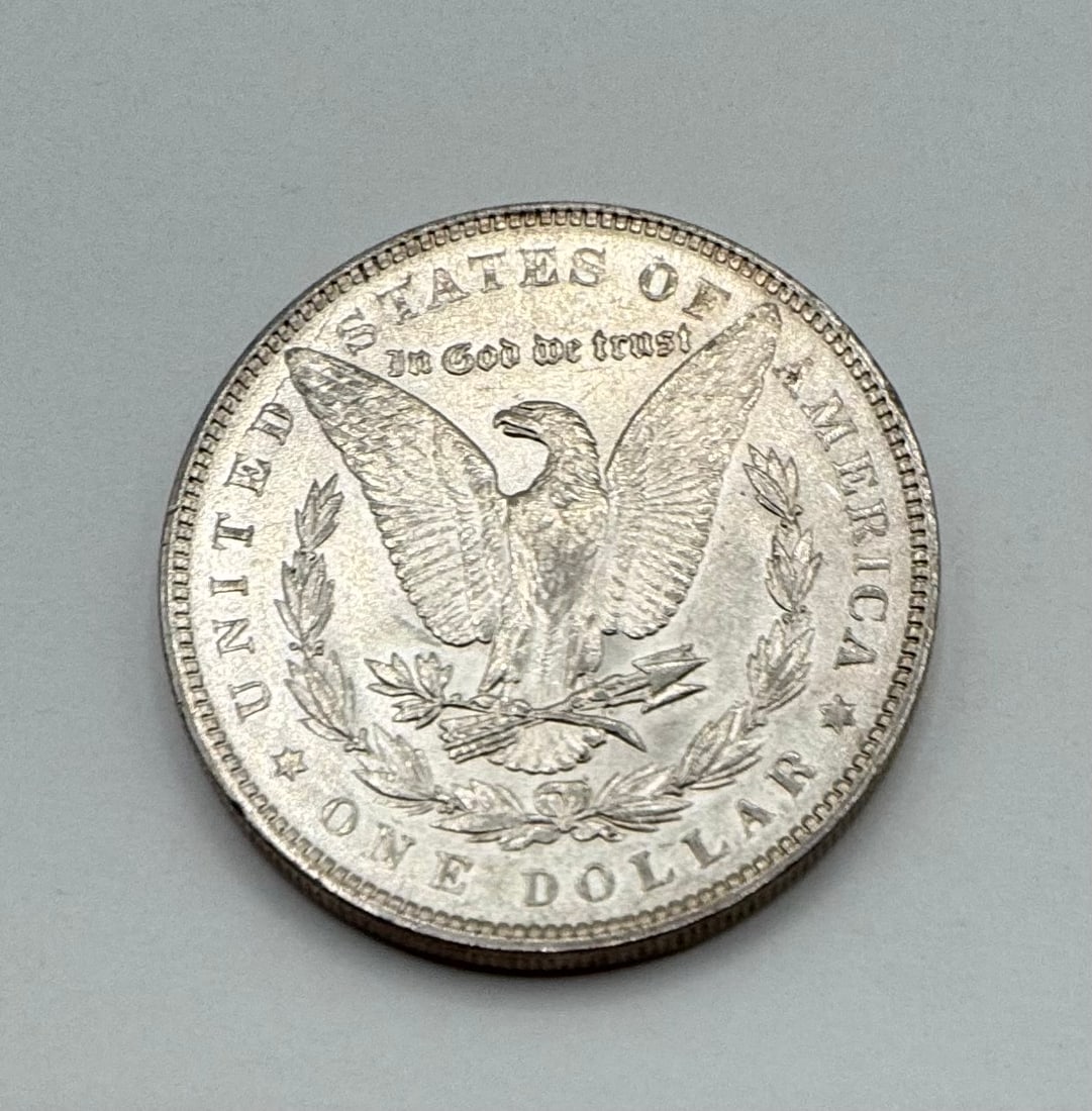 1886 Morgan Silver Dollar - Philadelphia Mint - Choice Brilliant Uncirculated - 2