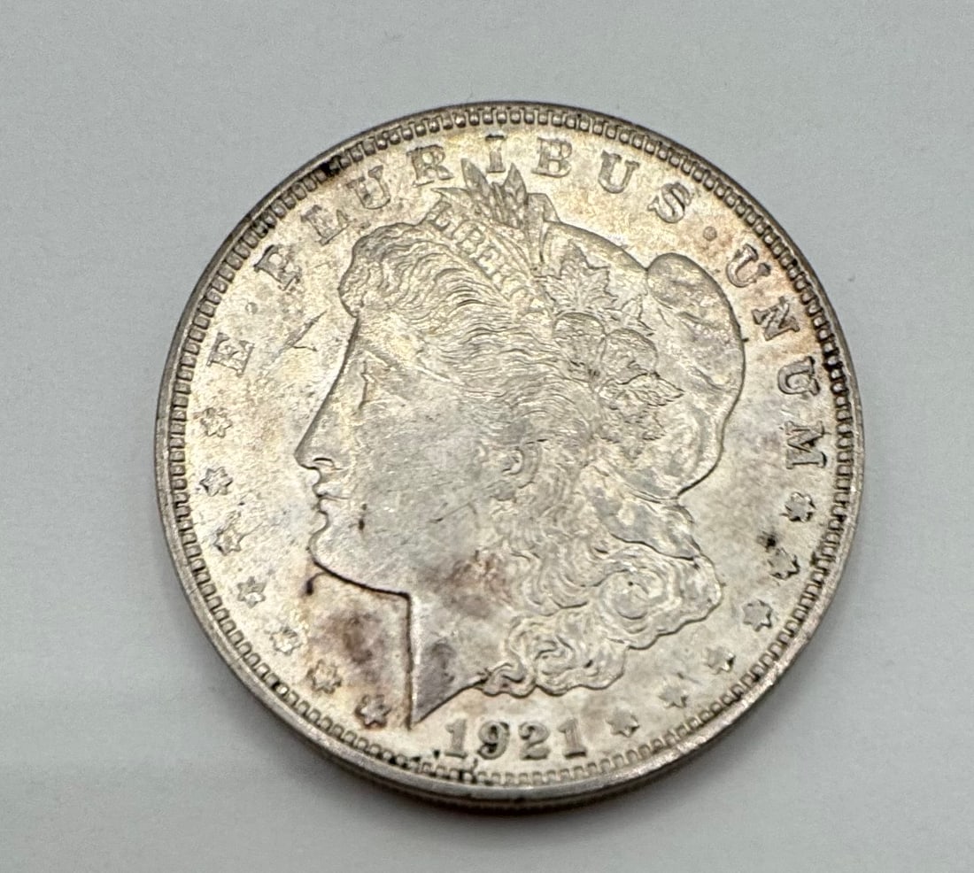 1921-S Morgan Silver Dollar - San Francisco Mint (1 of 2)