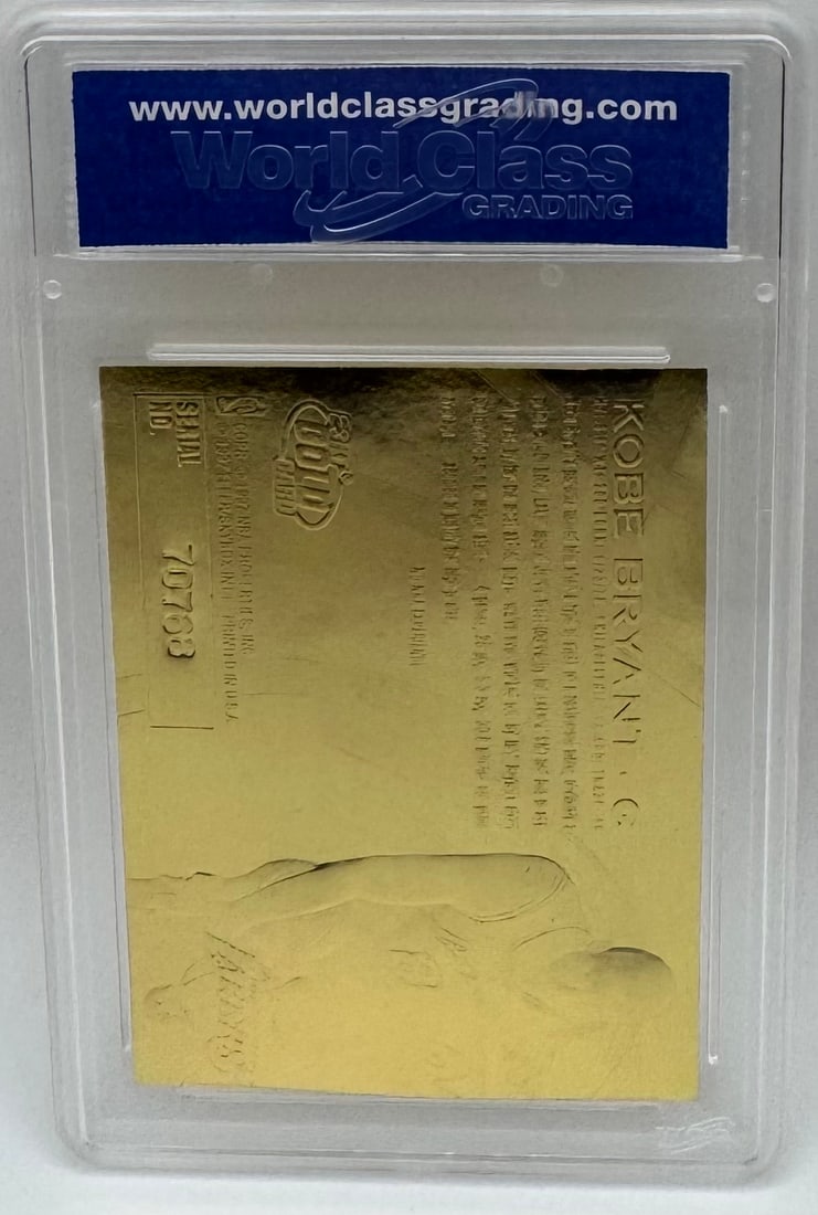 Kobe Bryant 1996-97 Fleer 23KT Gold Rookie - Purple Signature - WCG 10 Gem Mint - 2