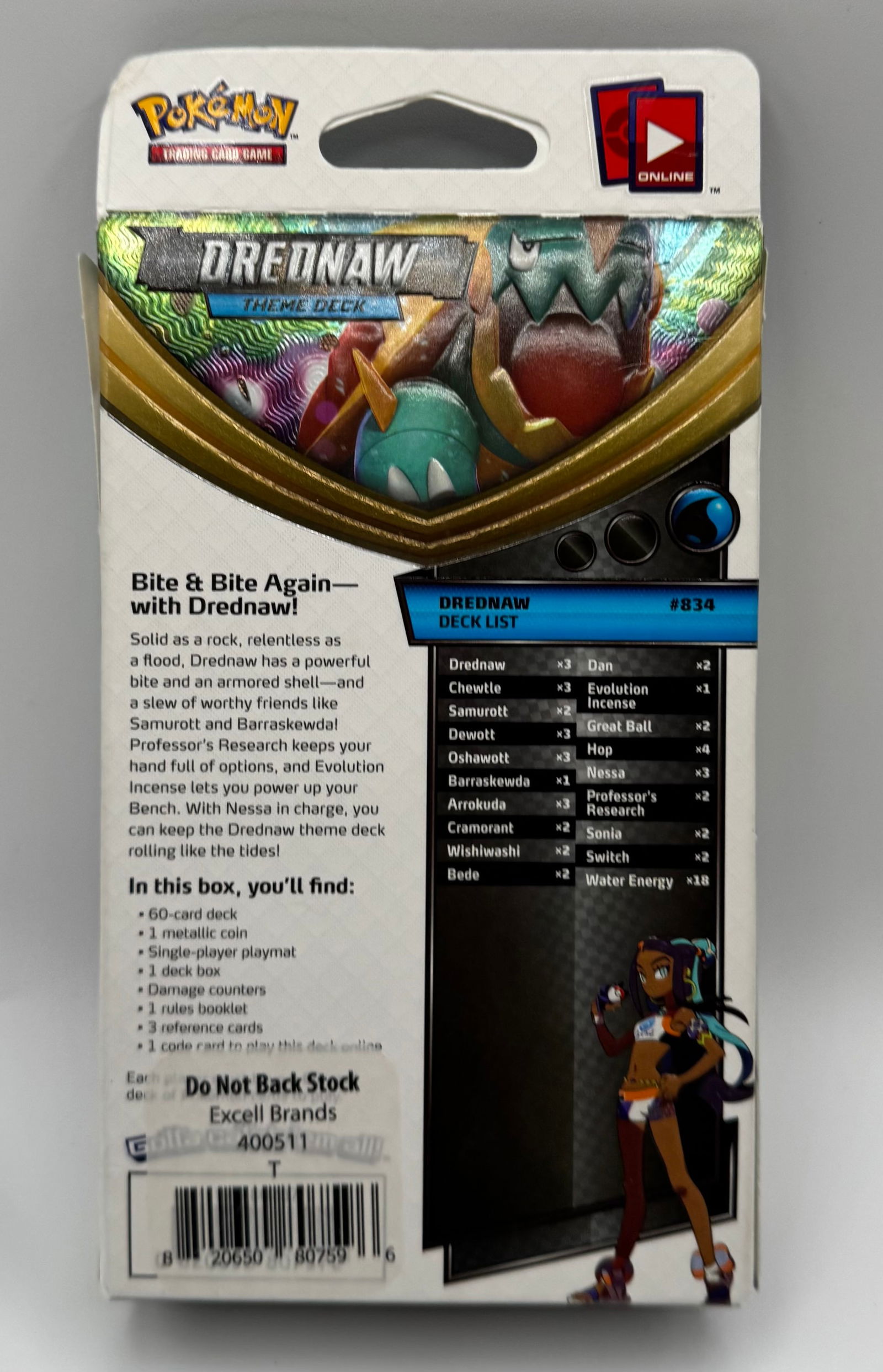 Pokémon TCG: Drednaw Theme Deck - Sword & Shield Vivid Voltage - Factory Sealed - 2