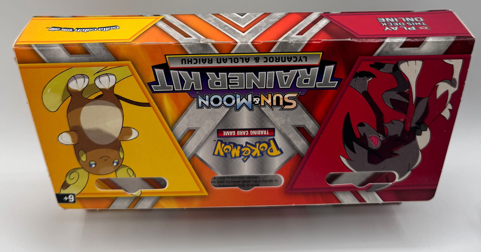 Pokémon TCG: Sun & Moon Trainer Kit - Lycanroc & Alolan Raichu - Factory Sealed (2017) - 2