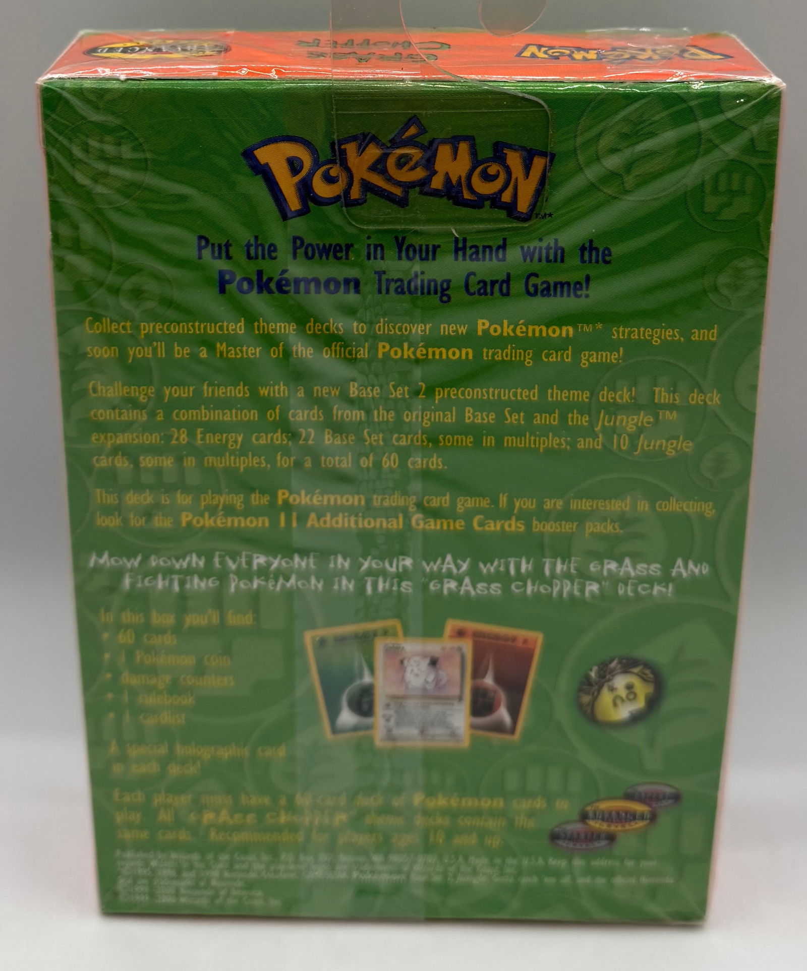 Pokémon Grass Chopper Theme Deck Sealed - 2