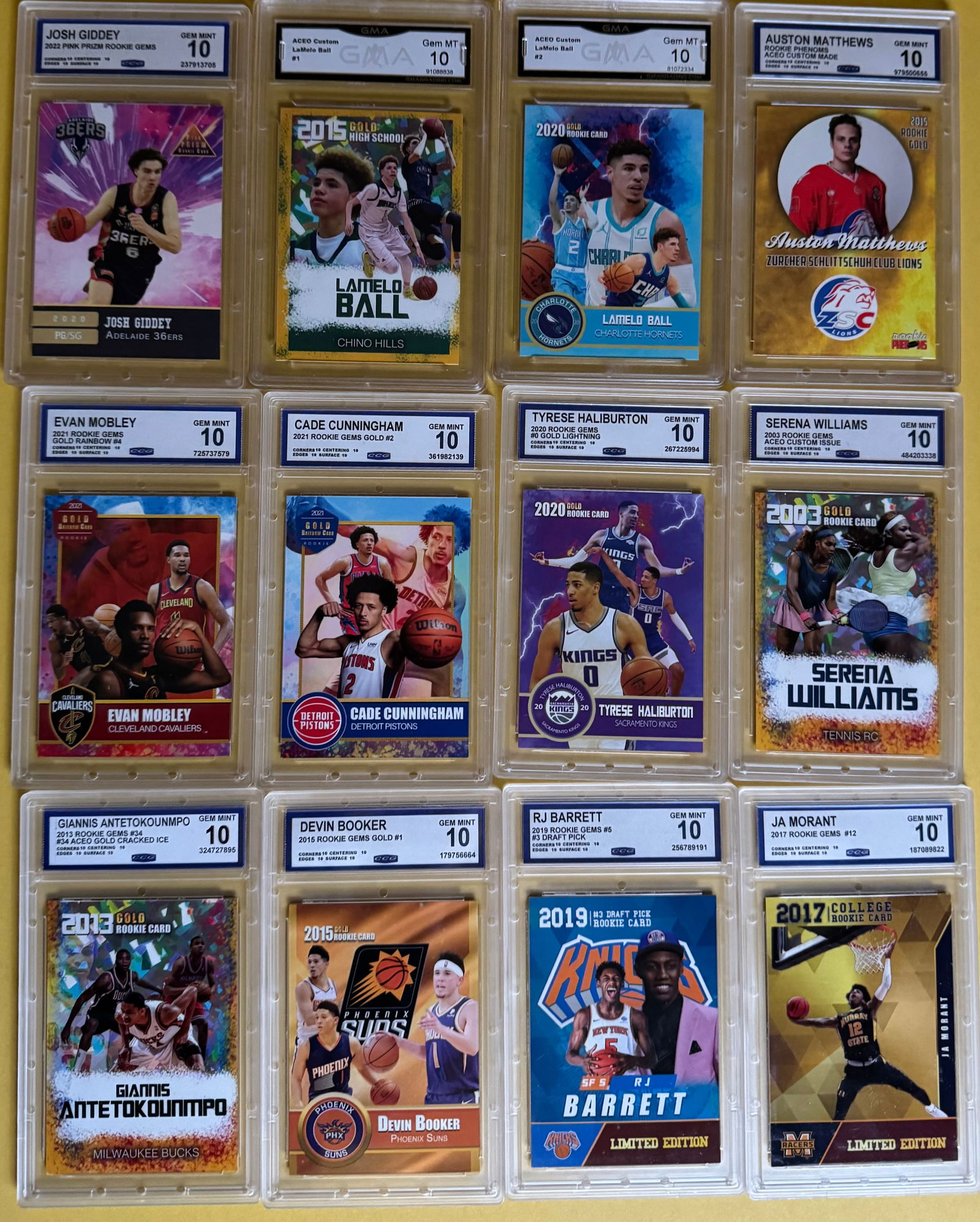 Giannis, Ja Morant, Devin Booker & More Cards Lot (1 of 1)