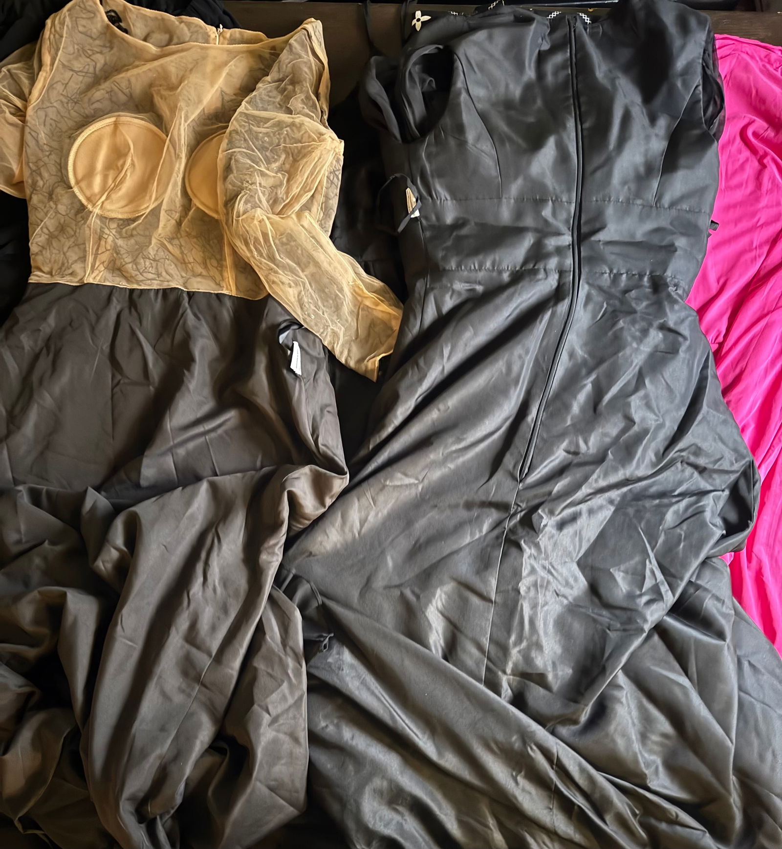 Designer-Inspired & Luxury Streetwear Boutique Lot: Evening Gowns, Monogram Apparel & Graphic Tees (1 of 2)