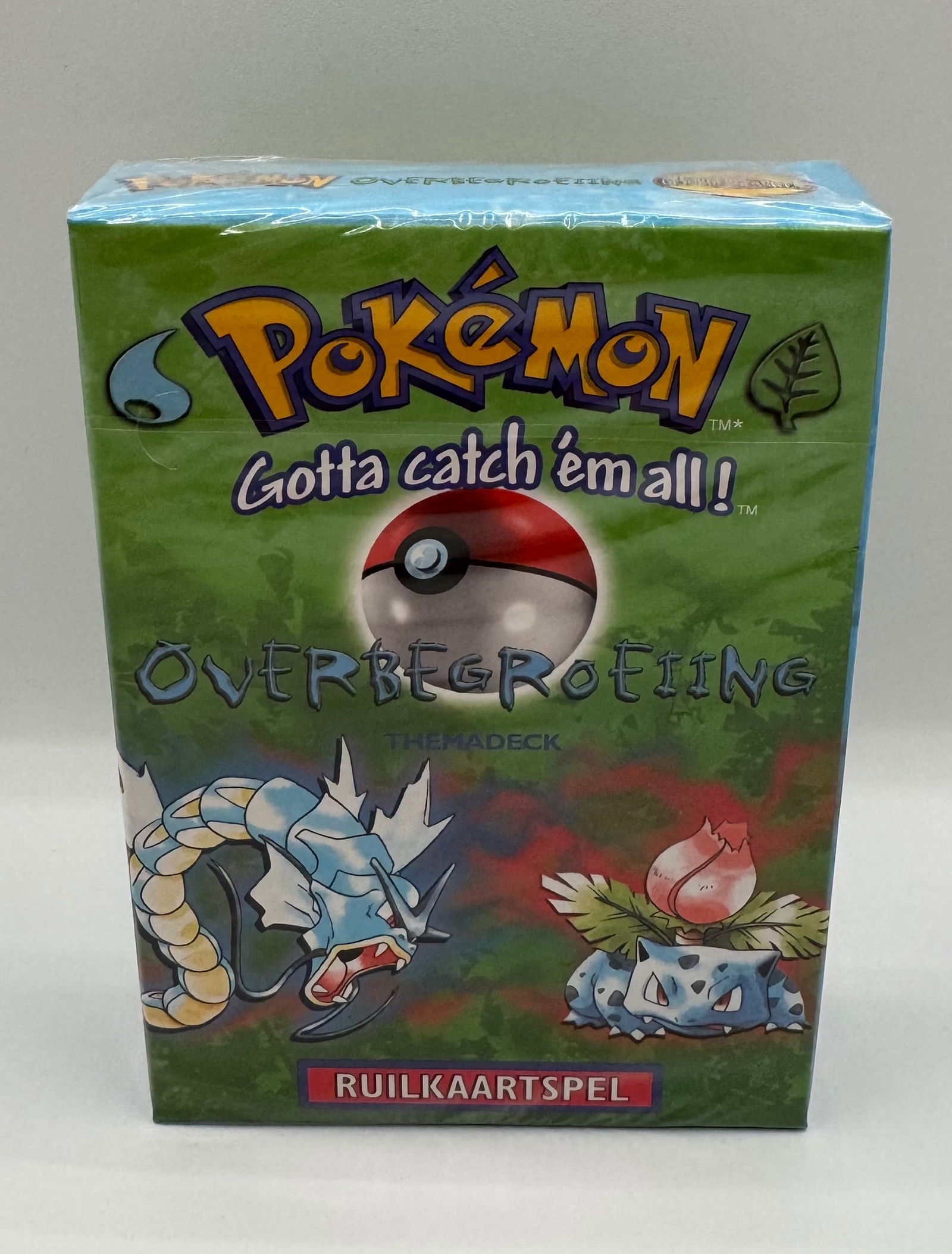 Rare Dutch Pokémon TCG Overbegroeiing OvergrowthTheme Deck - Sealed (1 of 2)