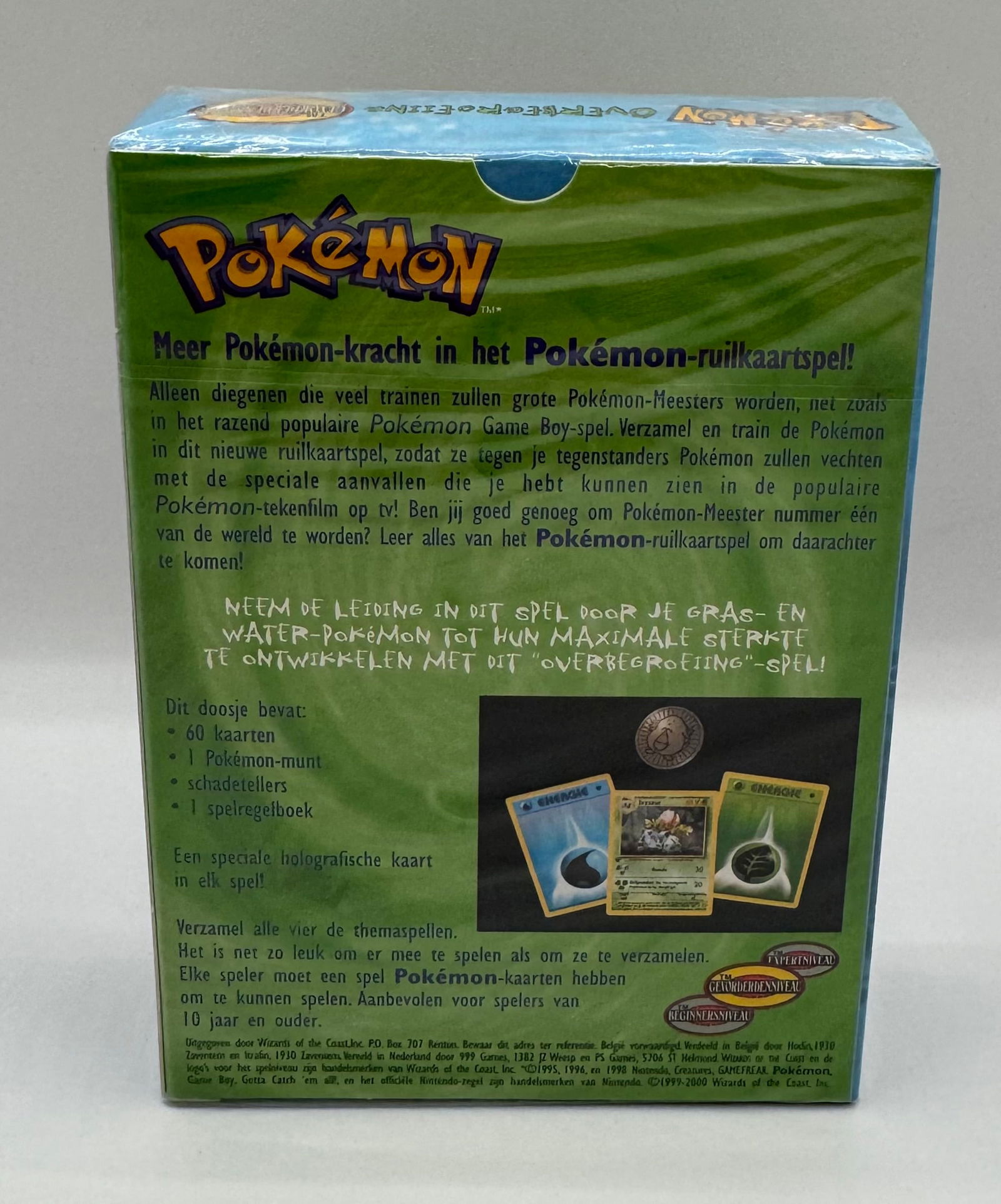 Rare Dutch Pokémon TCG Overbegroeiing OvergrowthTheme Deck - Sealed - 2