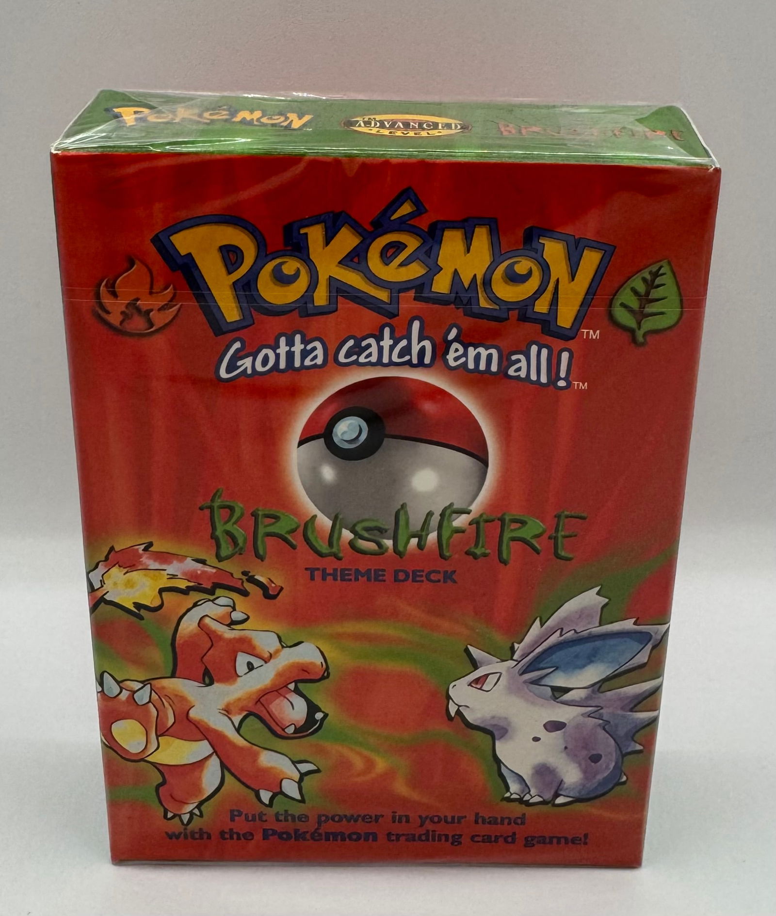 Pokémon TCG: Base Set Brushfire Theme Deck - Sealed (1 of 2)