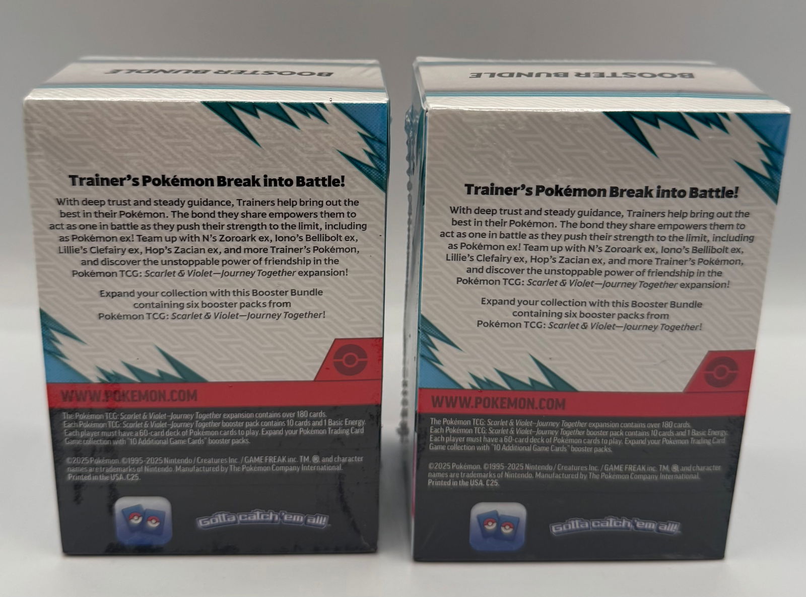 (2) Sealed Pokémon TCG: Scarlet & Violet Journey Together Booster Bundles - 2