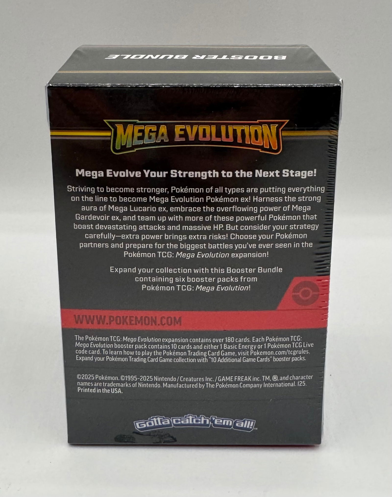 Sealed Pokémon TCG: Mega Evolution Booster Bundle - 6 Packs - 2
