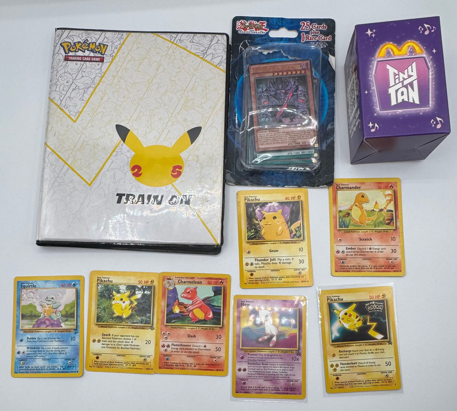 Vintage Pokémon Binder, Cards Collection w/ Pikachu, Mew, Charmeleon & More (1 of 1)