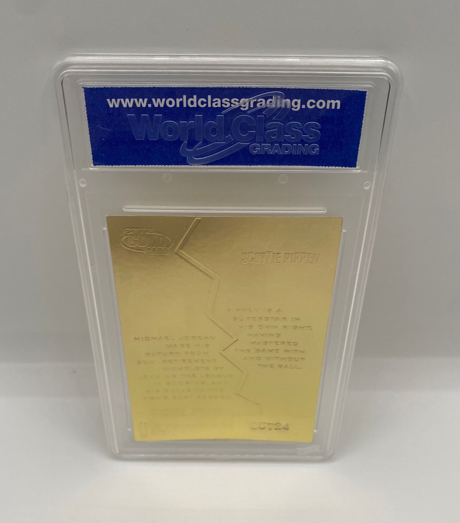 1996-97 Fleer Game Breakers Jordan & Pippen 23KT Gold Signature Series - WCG 10 Gem-MT - 2