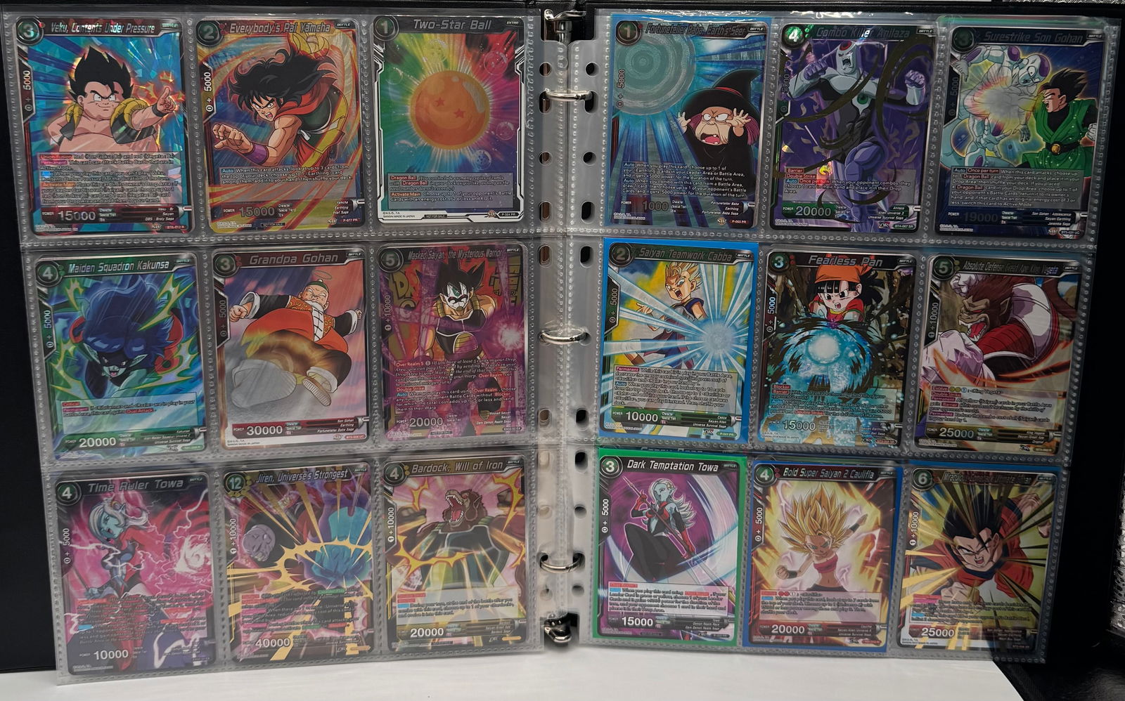 Dragon Ball Super TCG Collection: Holo/SR/Rare Binder Lot (2017-2018 Era) - 3