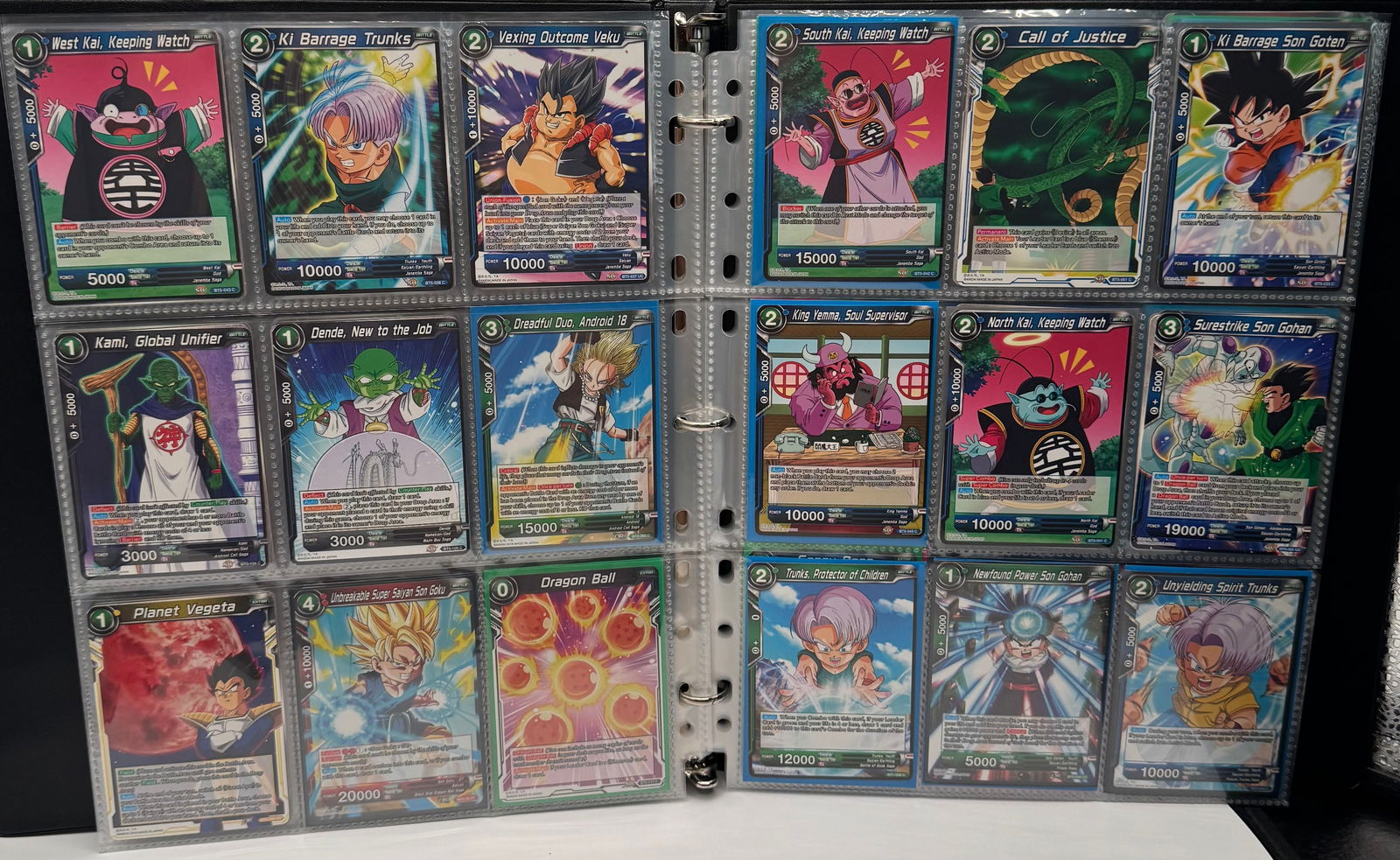 Dragon Ball Super TCG Collection: Holo/SR/Rare Binder Lot (2017-2018 Era) - 4