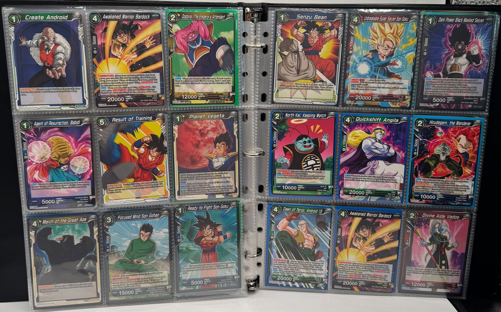 Dragon Ball Super TCG Collection: Holo/SR/Rare Binder Lot (2017-2018 Era) - 6