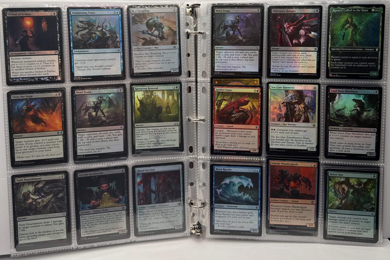 Foil Magic The Gathering Trading Cards Binder - 3