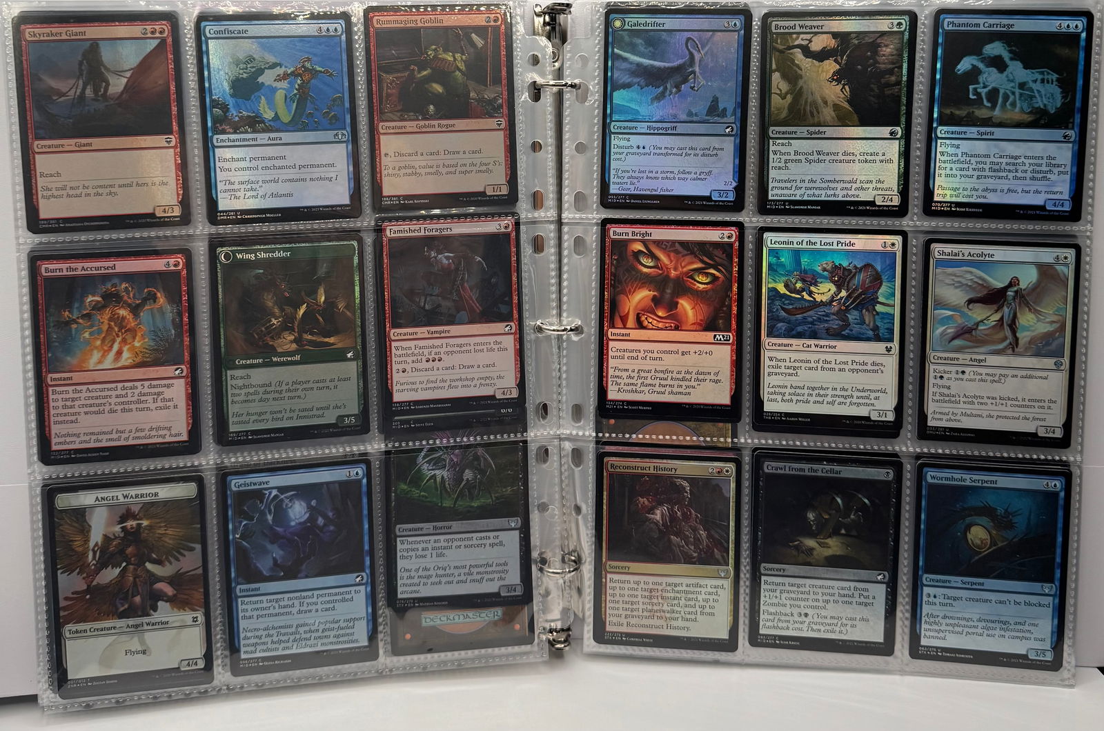 Foil Magic The Gathering Trading Cards Binder - 6