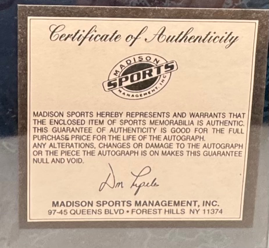 John Elway Signed Denver Broncos Action Photo with COA - 2