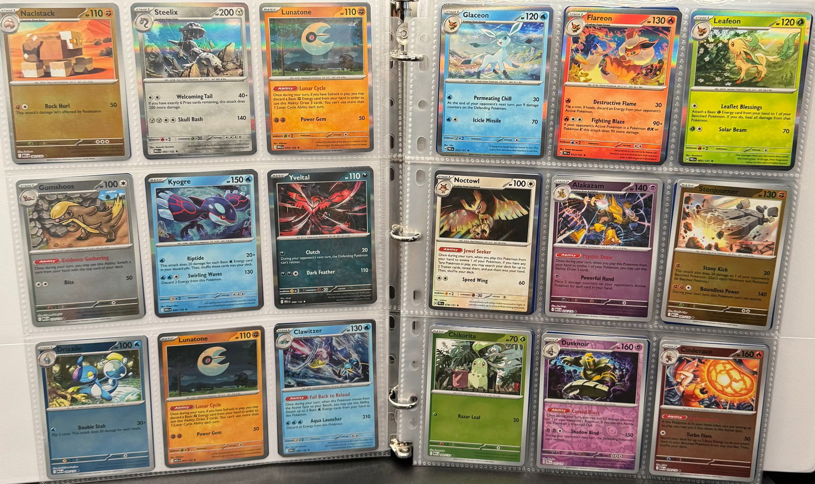 Collection of Modern Pokémon TCG Cards - Scarlet & Violet Era, Holos & Rares Binder (1 of 4)