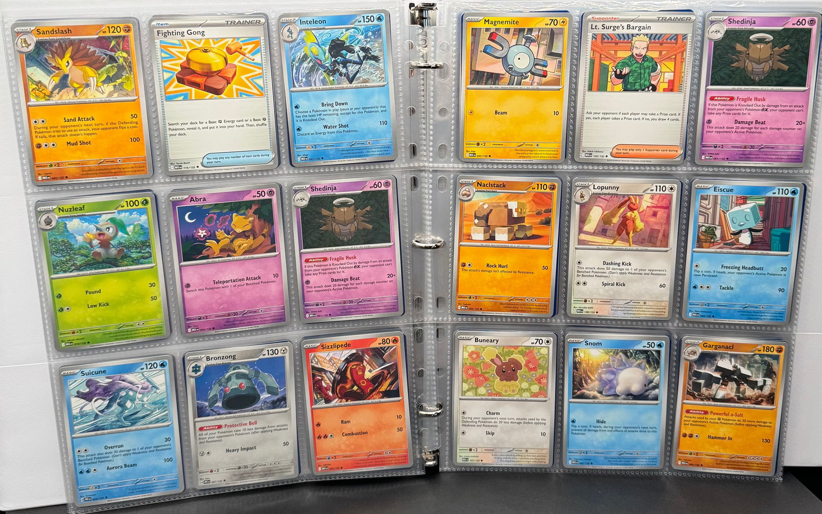 Collection of Modern Pokémon TCG Cards - Scarlet & Violet Era, Holos & Rares Binder - 3