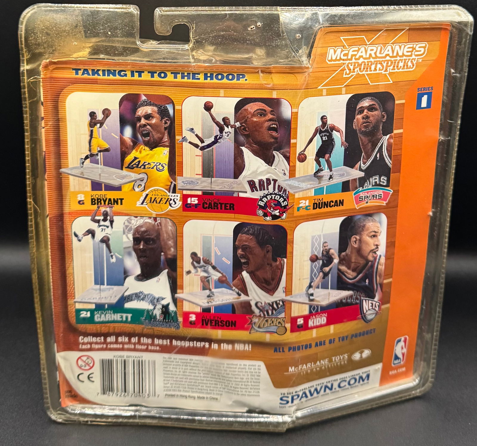 Kobe Bryant Figure Signed - 2